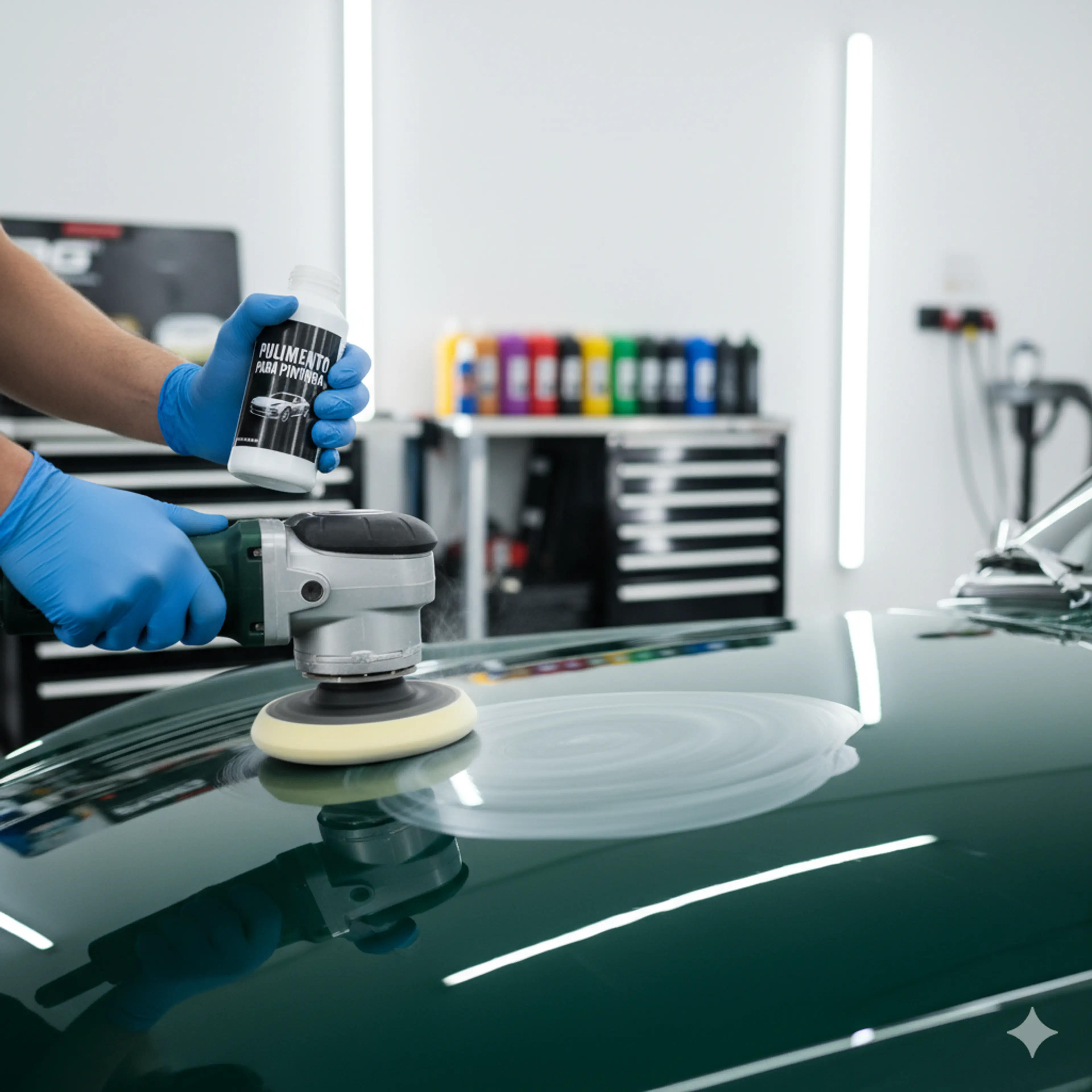 Pulimento para pintura