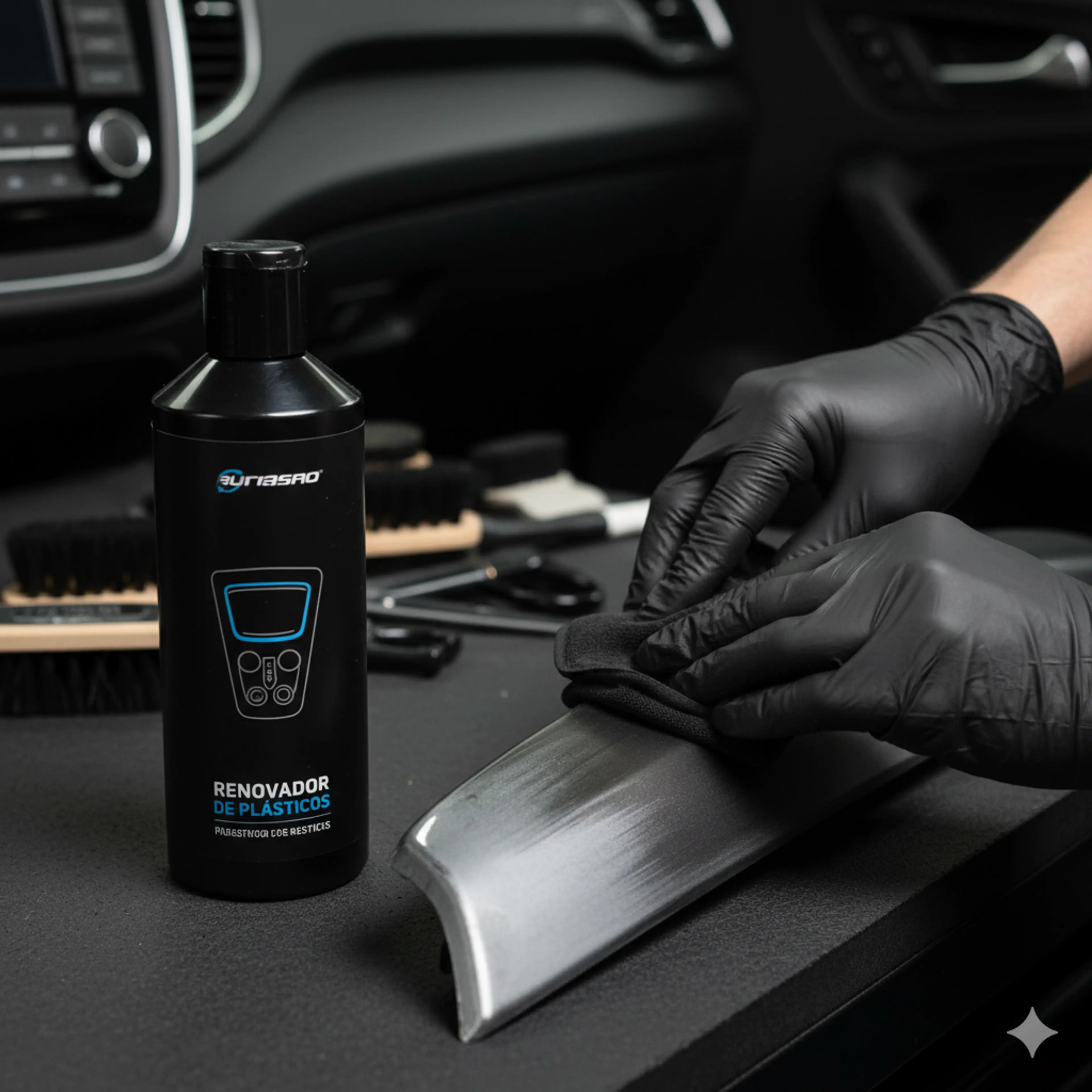 Renovador de plásticos