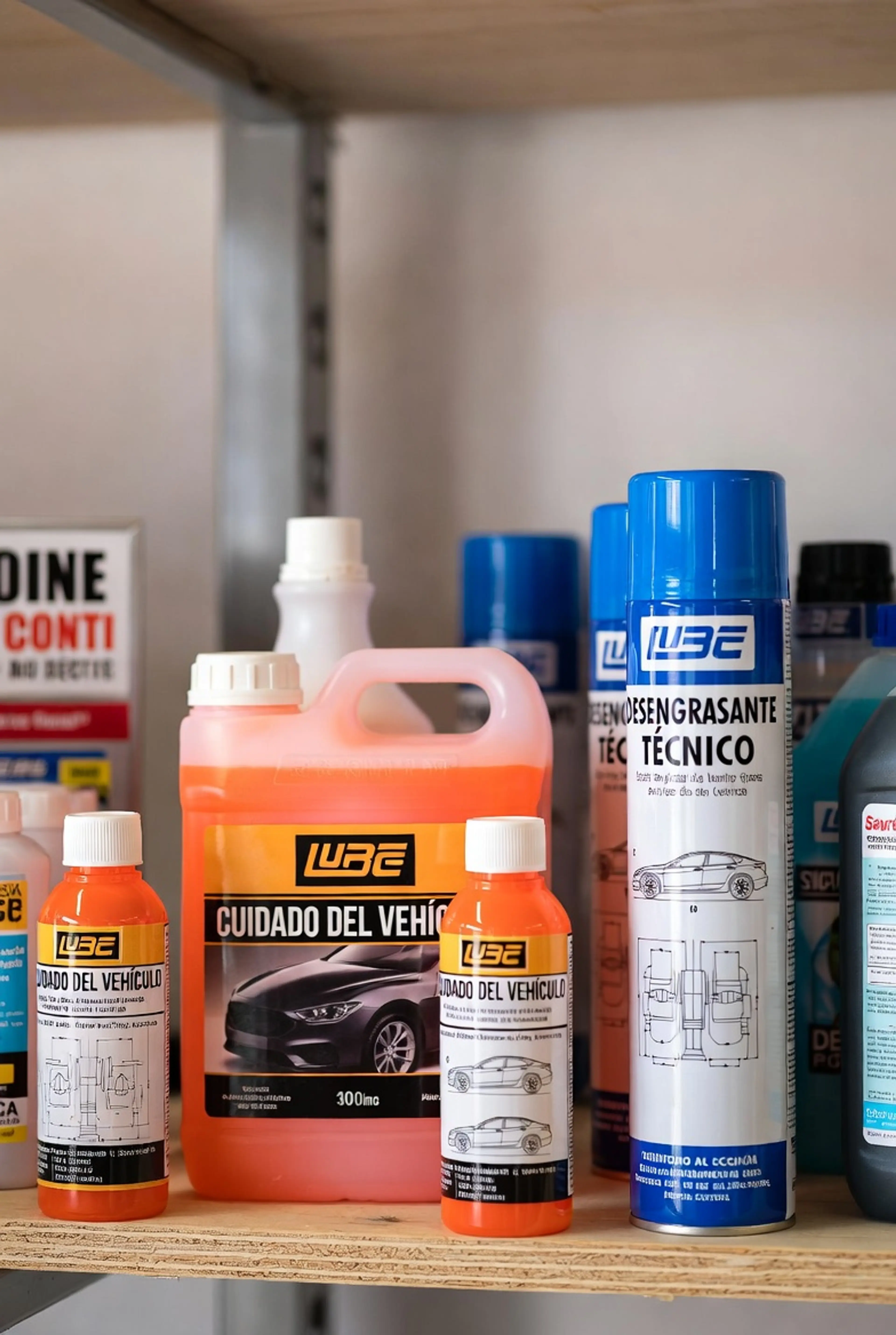 Desengrasantes técnicos y autolavados