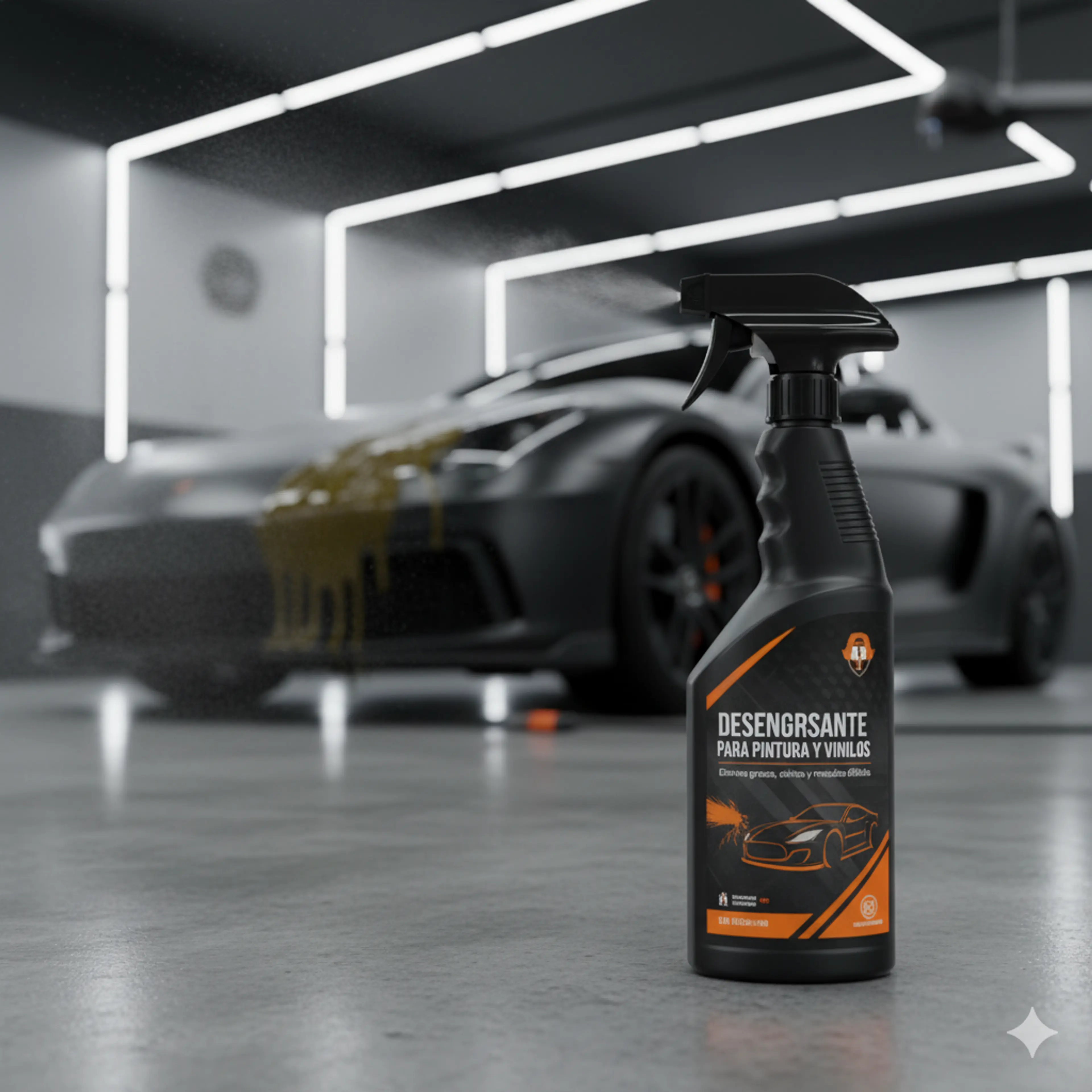 Desengrasante para pintura y vinilos