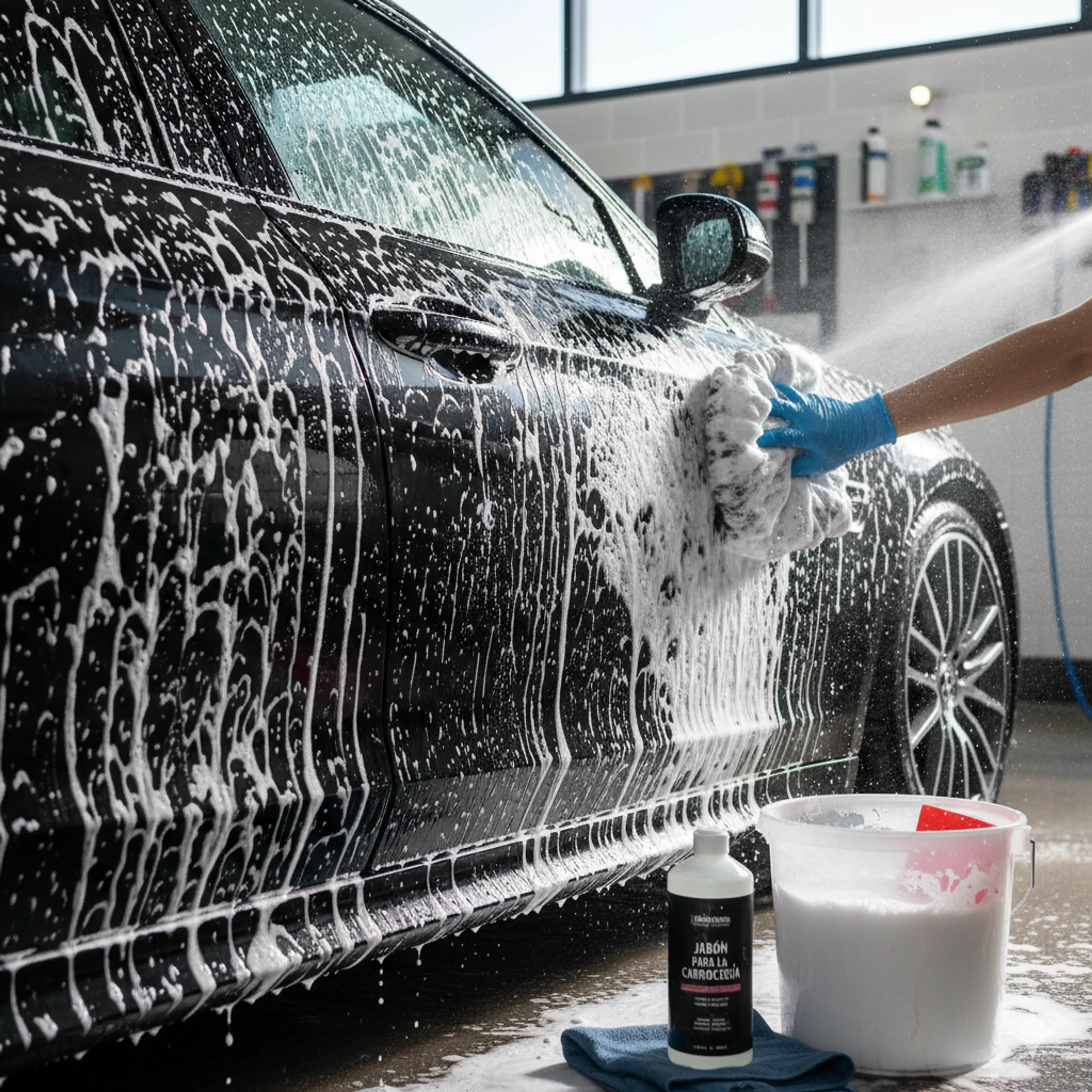 Jabón para la carrocería