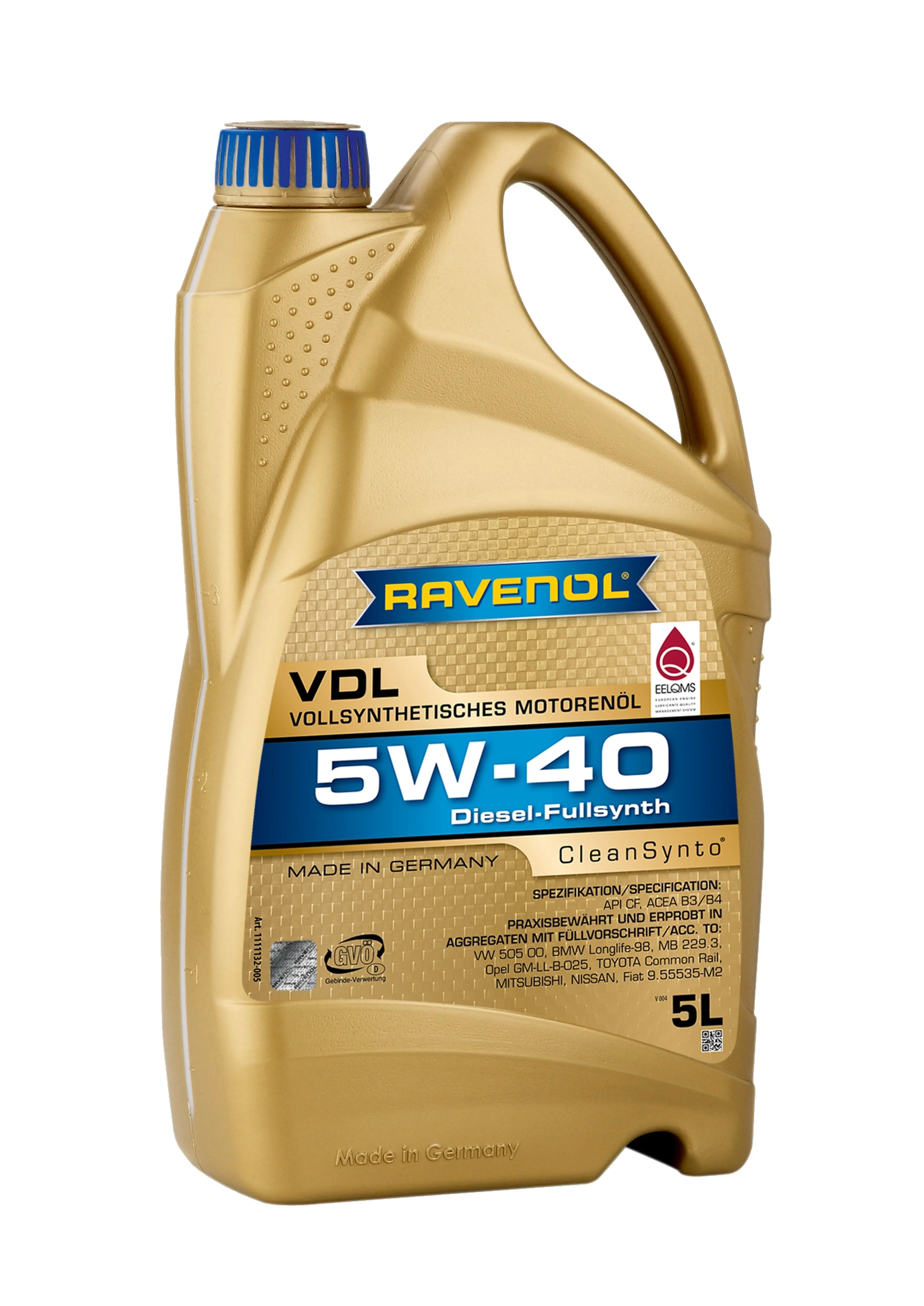 RAVENOL VDL 5W-40 5L