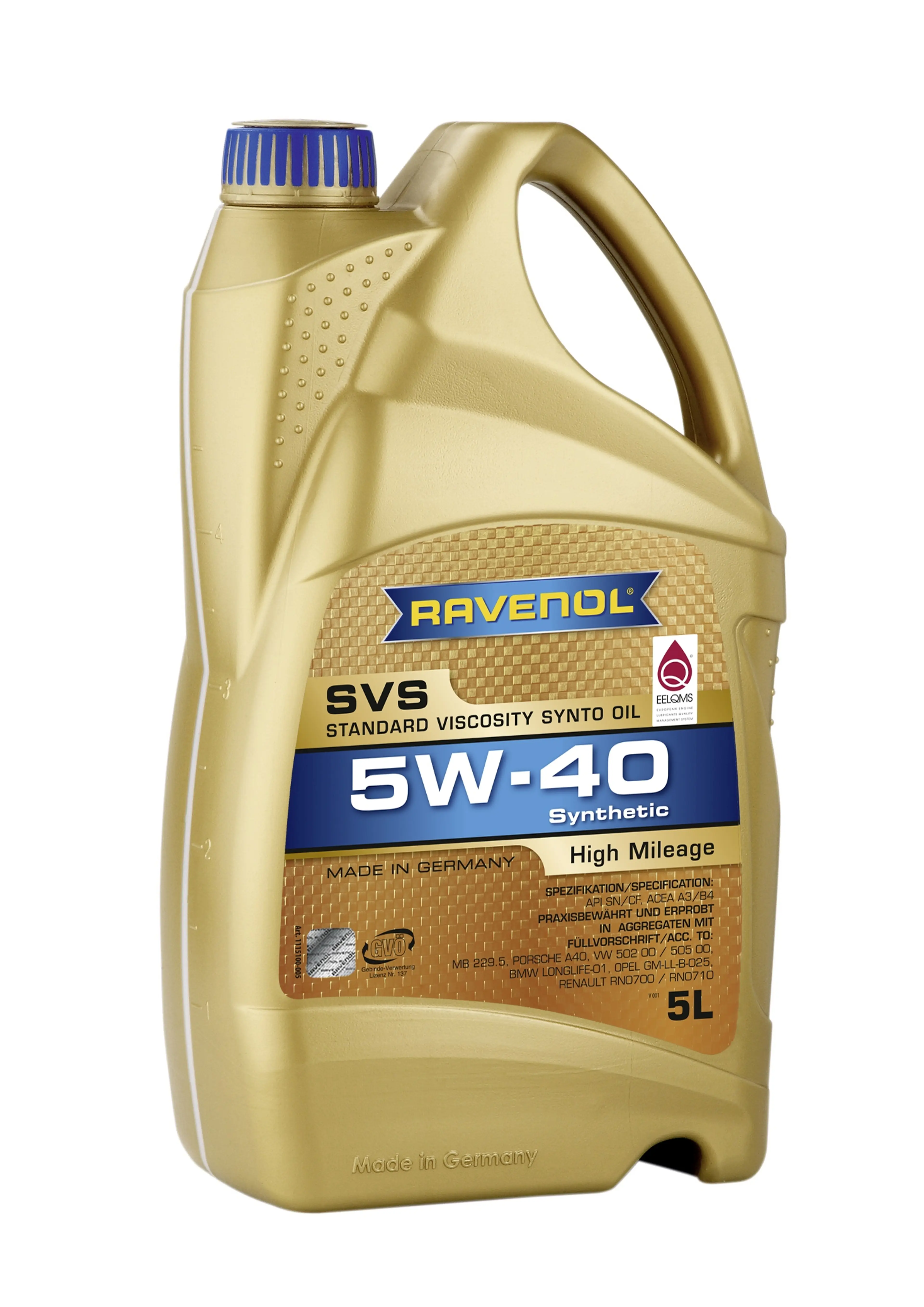 RAVENOL SVS 5W-40 5L