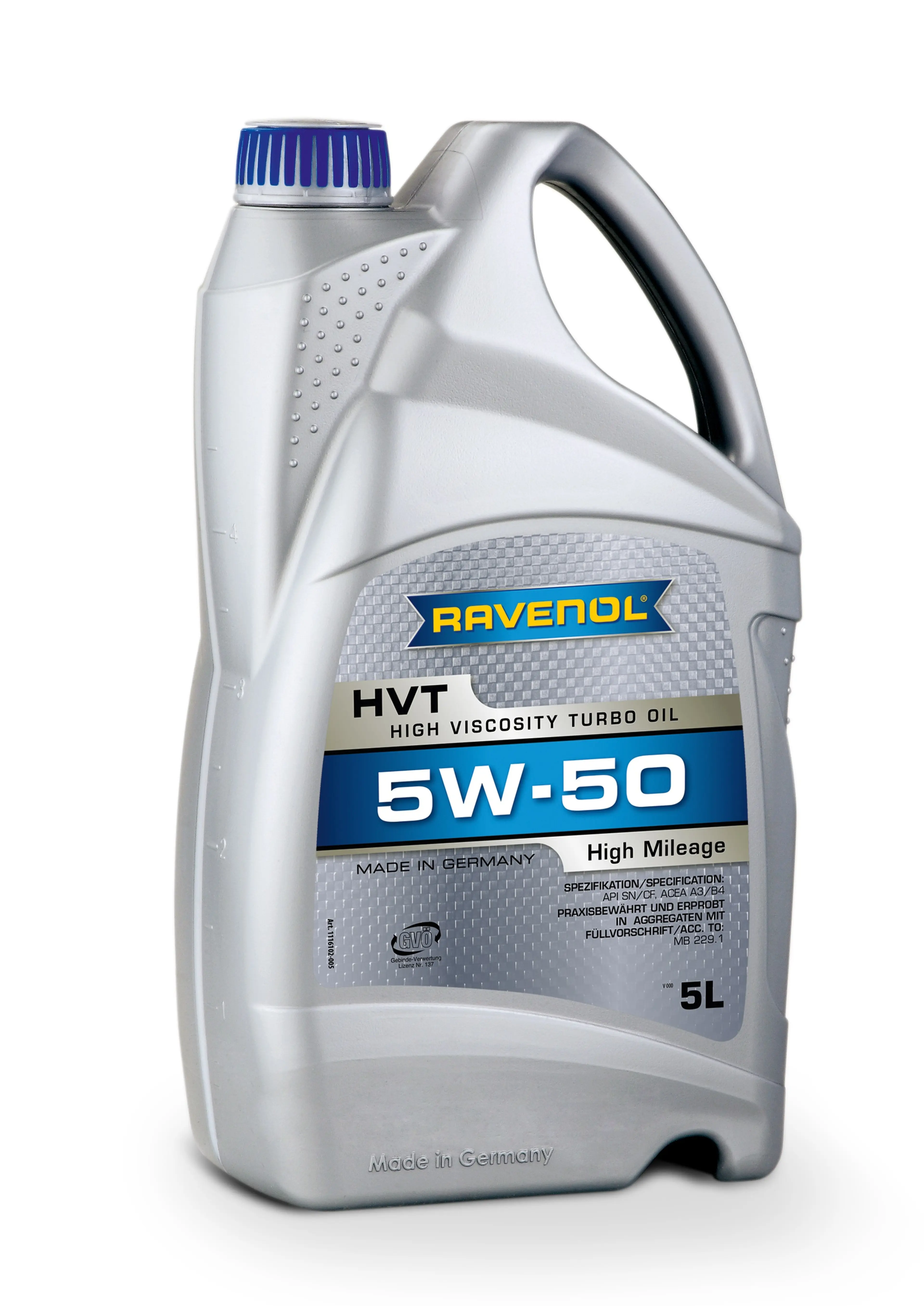 RAVENOL HVT 5W-50 5L