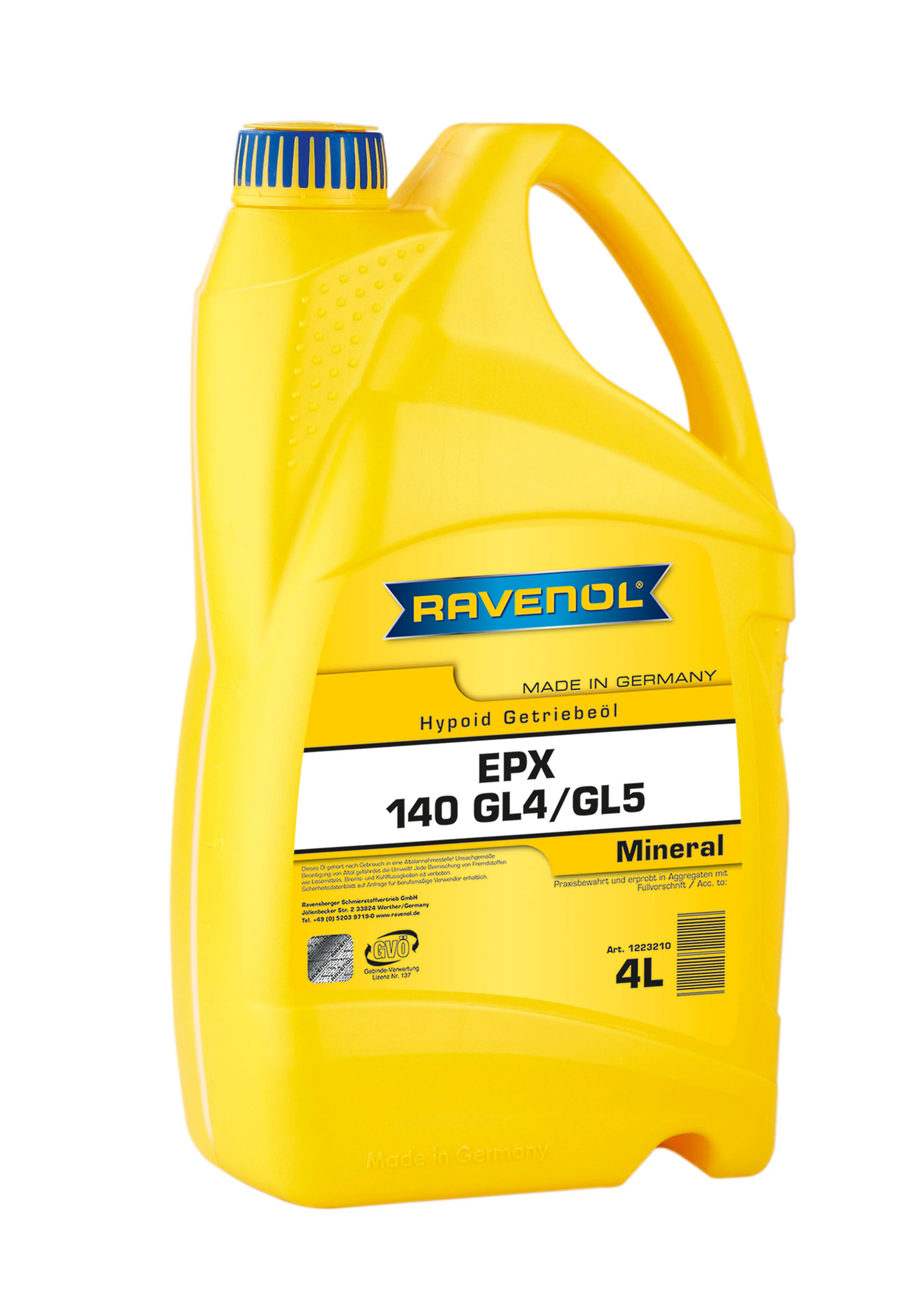 RAVENOL EPX 140W GL-4/GL-5 4L