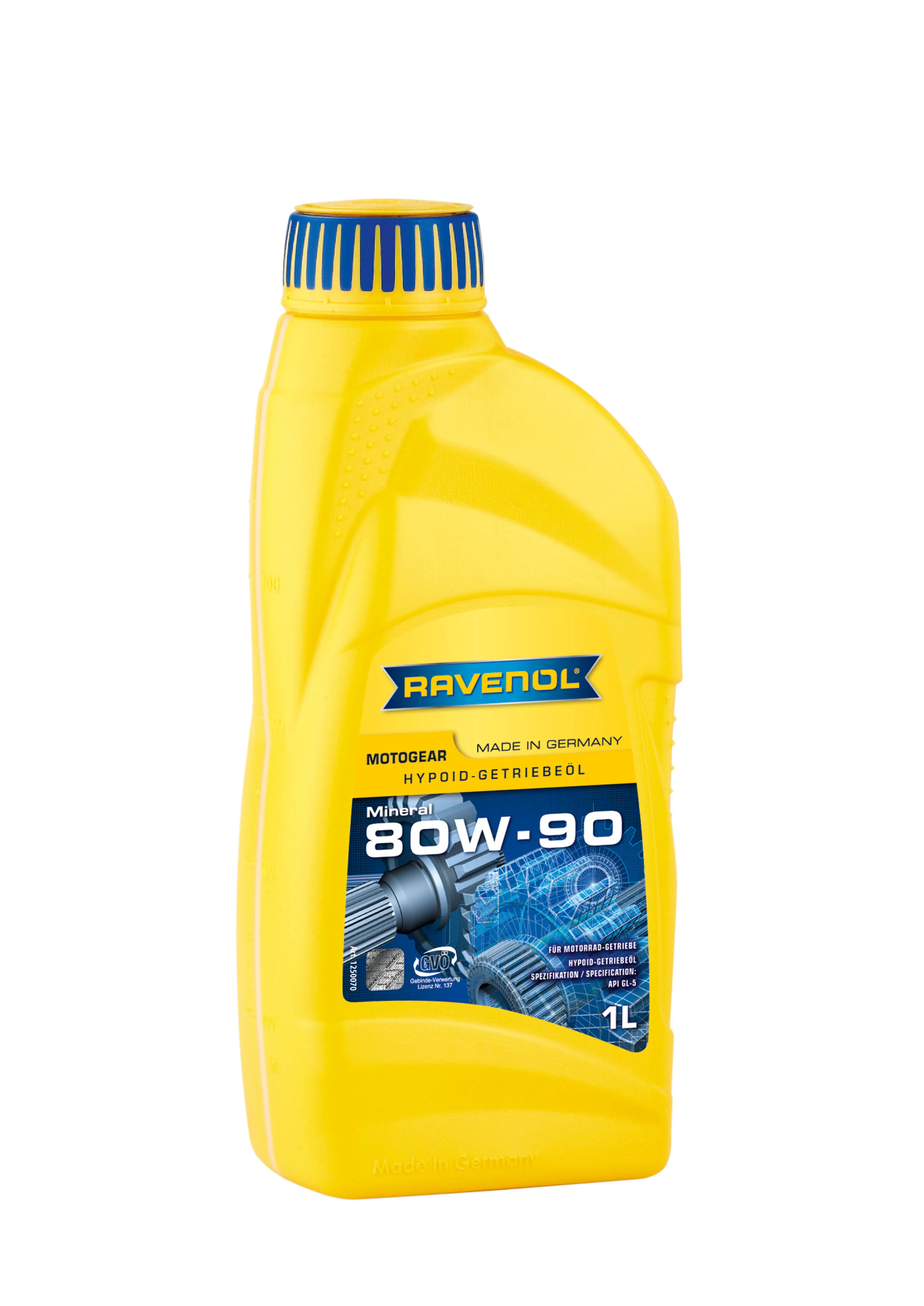 RAVENOL MOTOGEAR SAE 80W-90 GL-5 1L