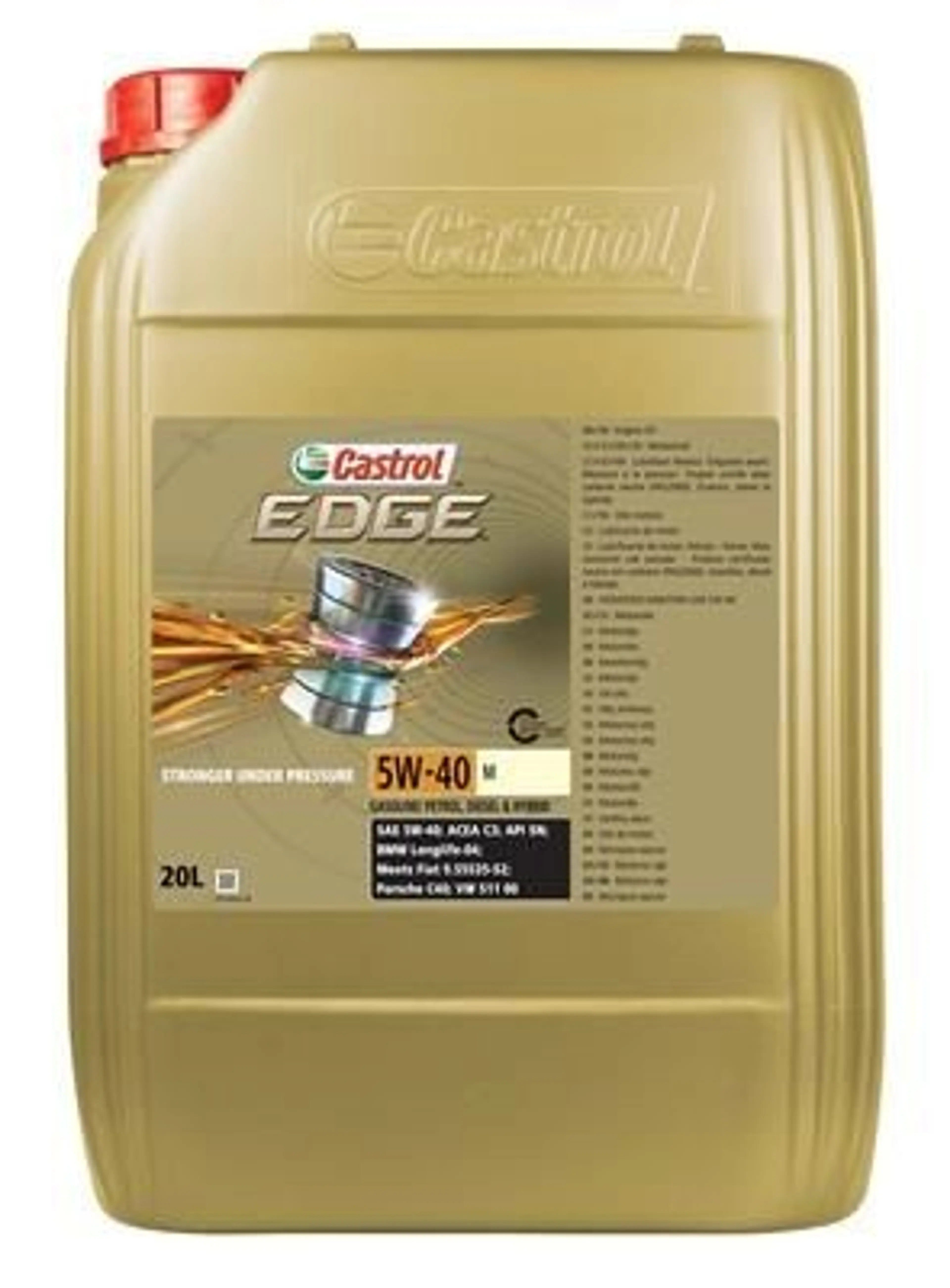 CASTROL EDGE 5W-40 M 20L