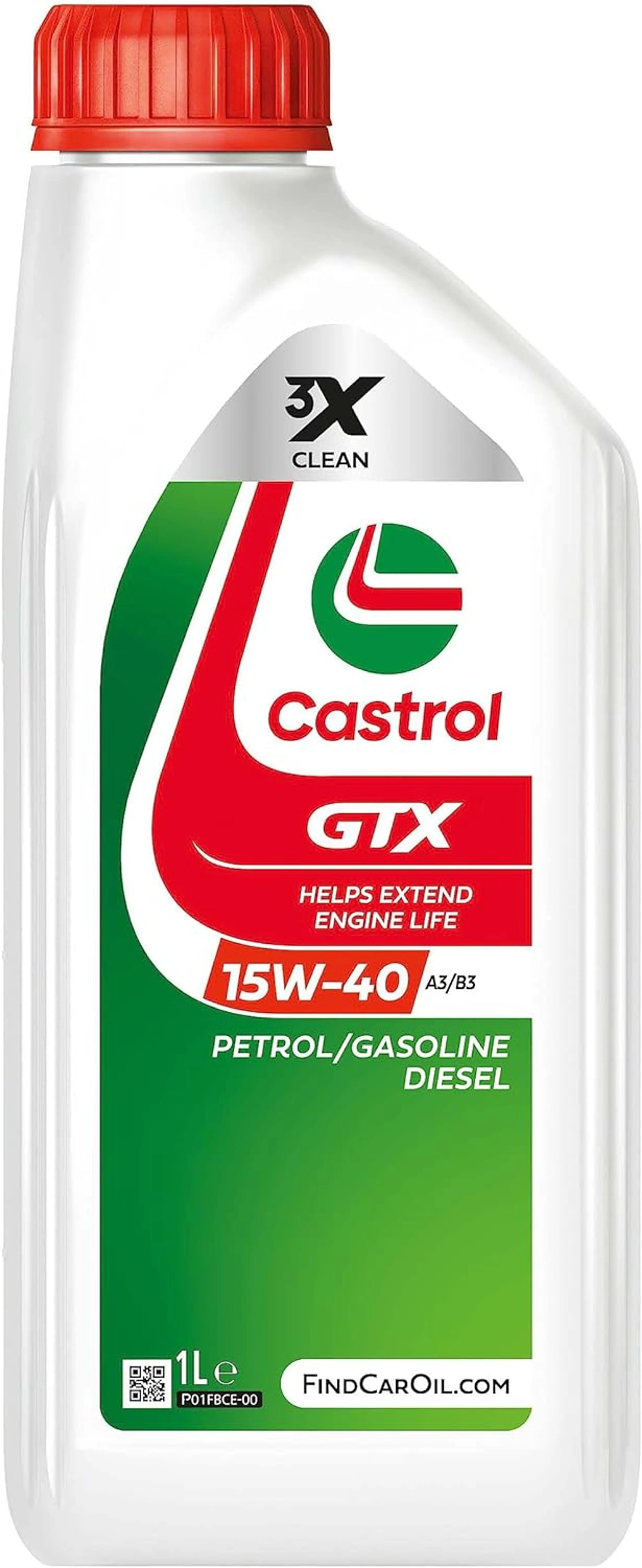 CASTROL GTX 15W-40 A3/B3 1L