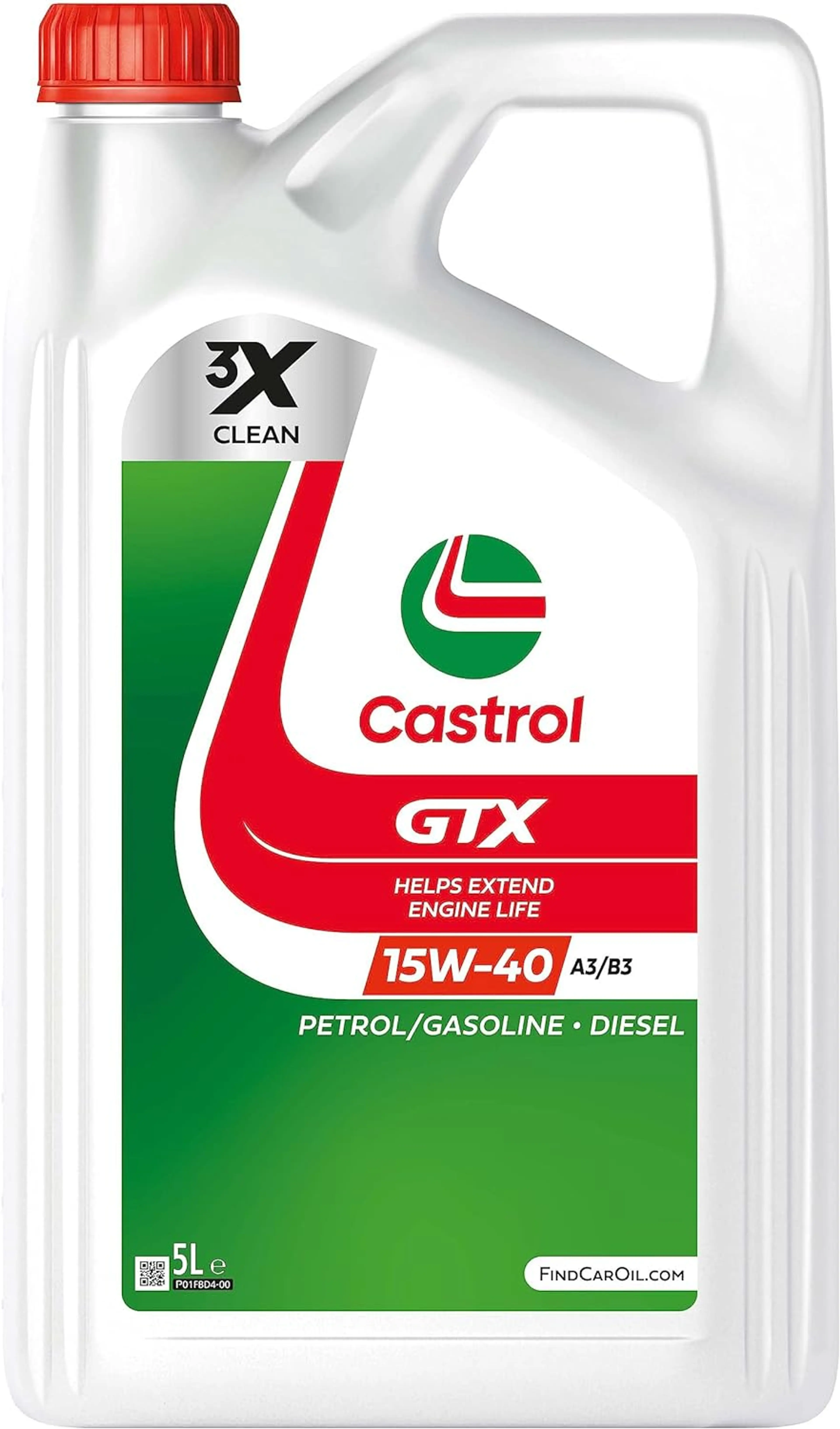 CASTROL GTX 15W-40 A3/B3 5L