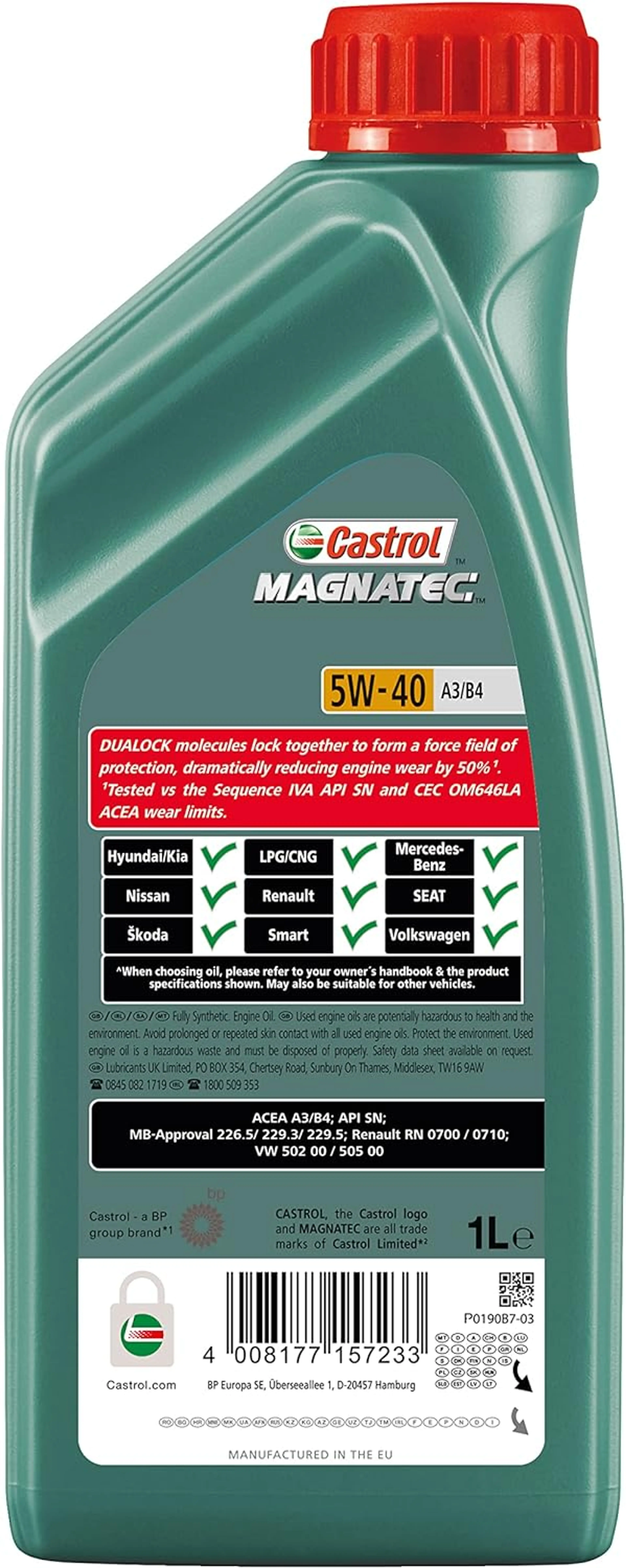 CASTROL MAGNATEC 5W-40 A3/B4 1L