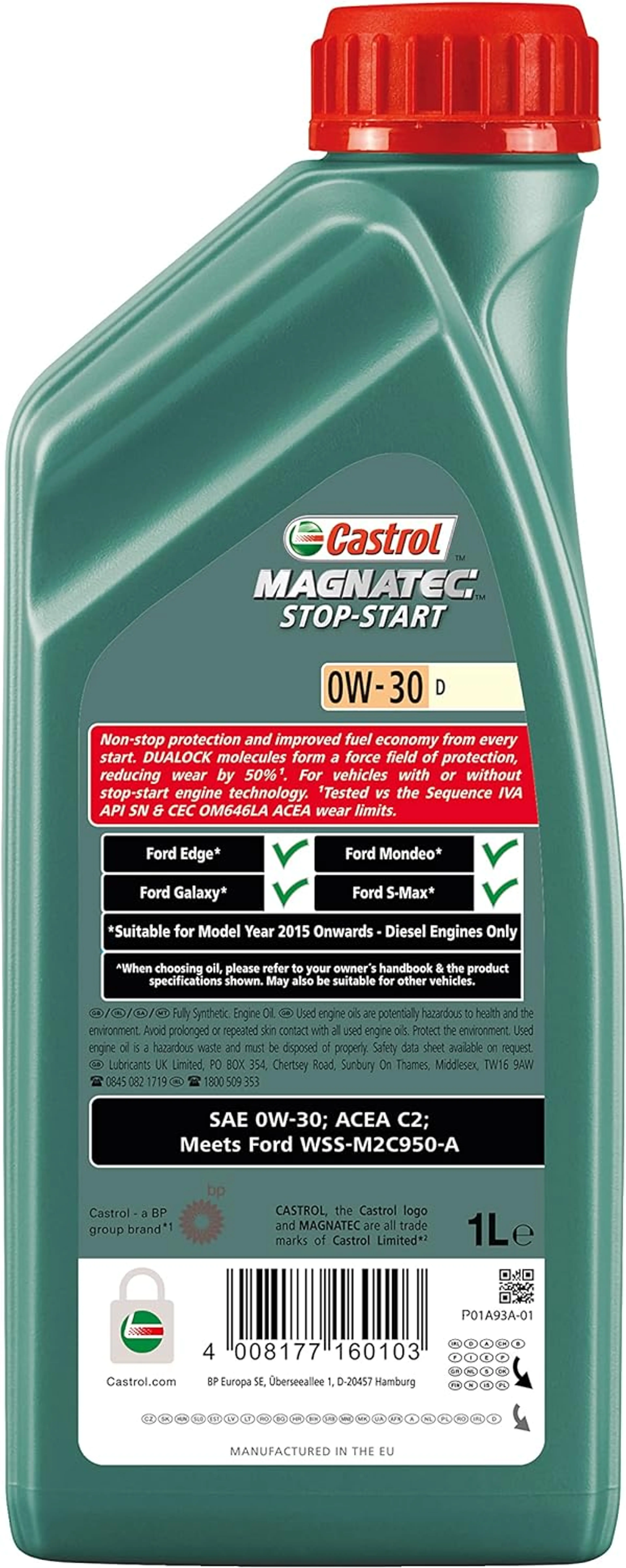 CASTROL MAGNATEC 0W-30 D 1L