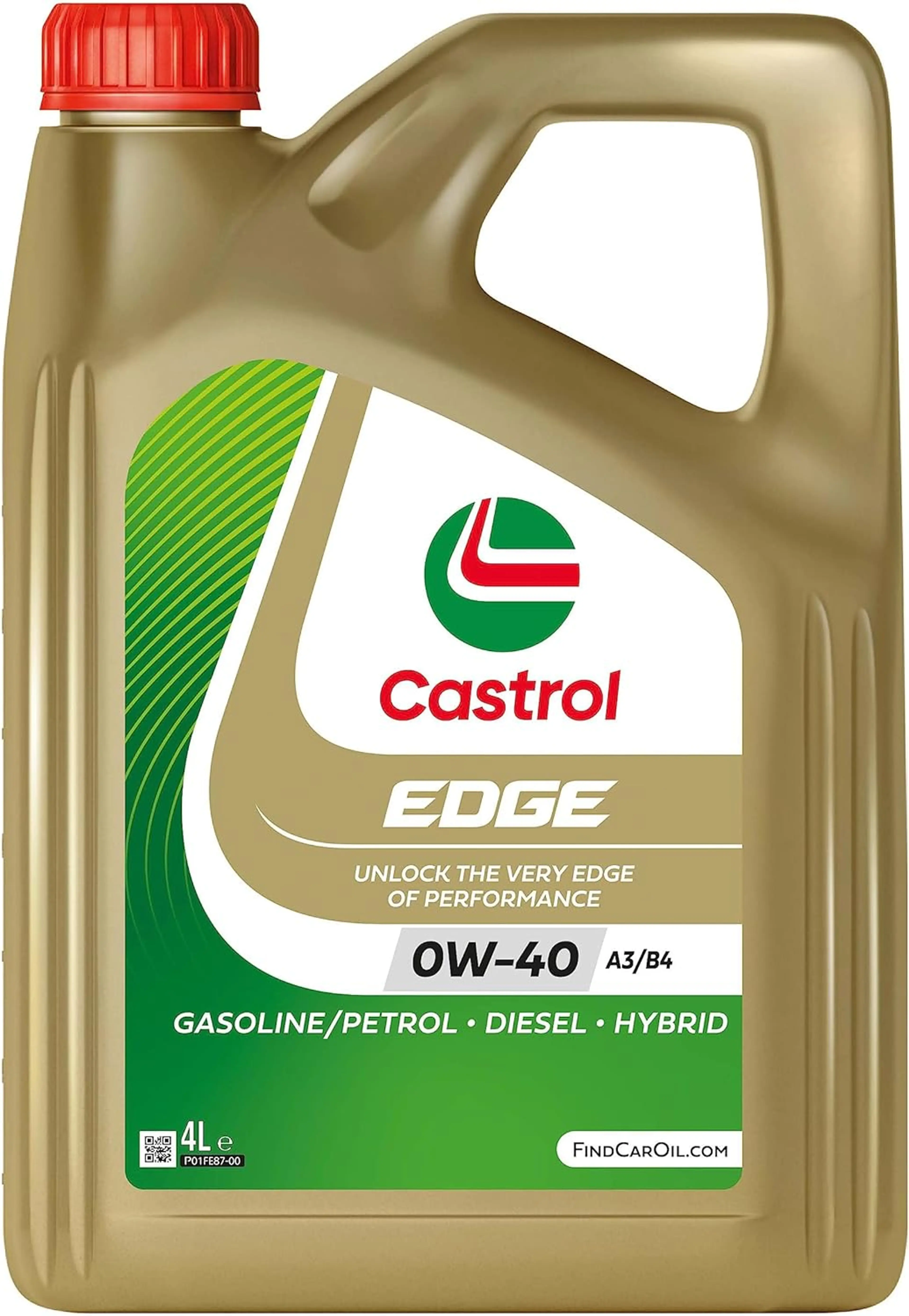 CASTROL EDGE 0W-40 A3/B4 4L