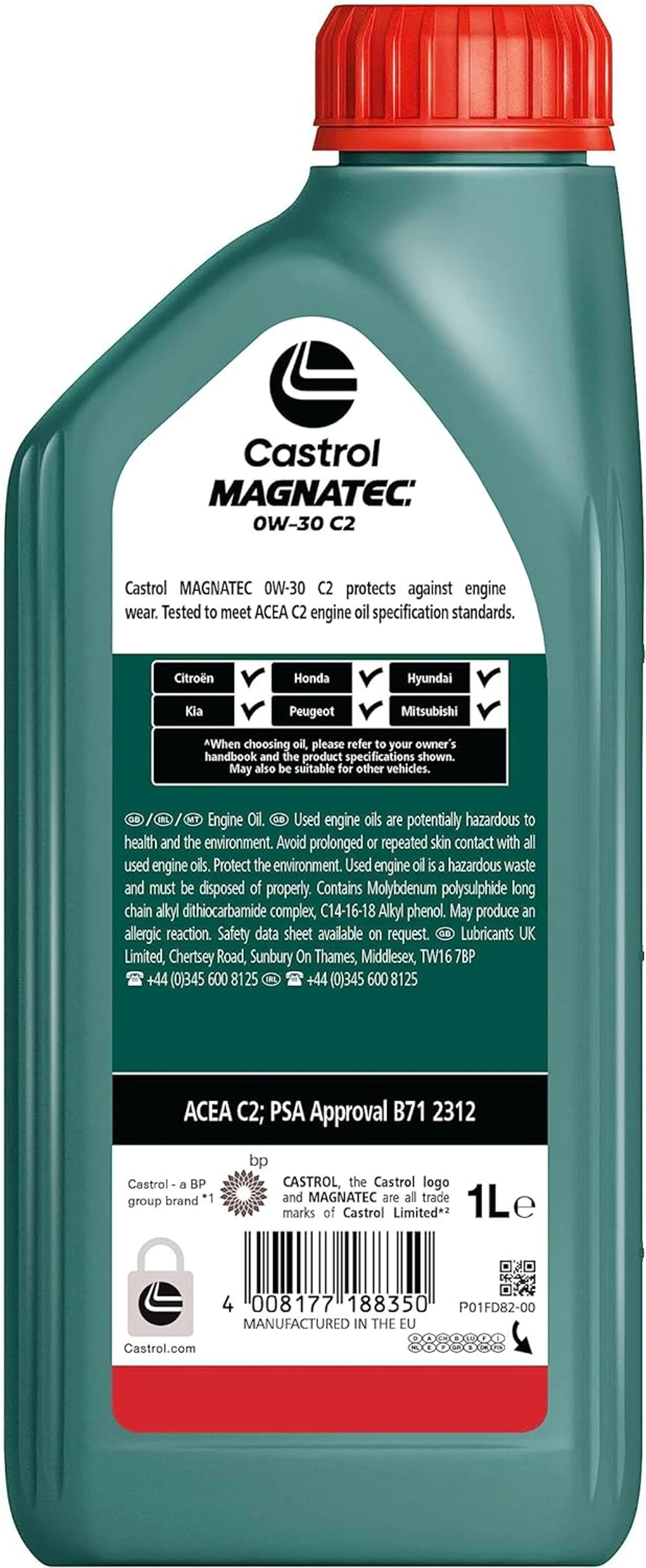 CASTROL MAGNATEC 0W-30 C2 1L