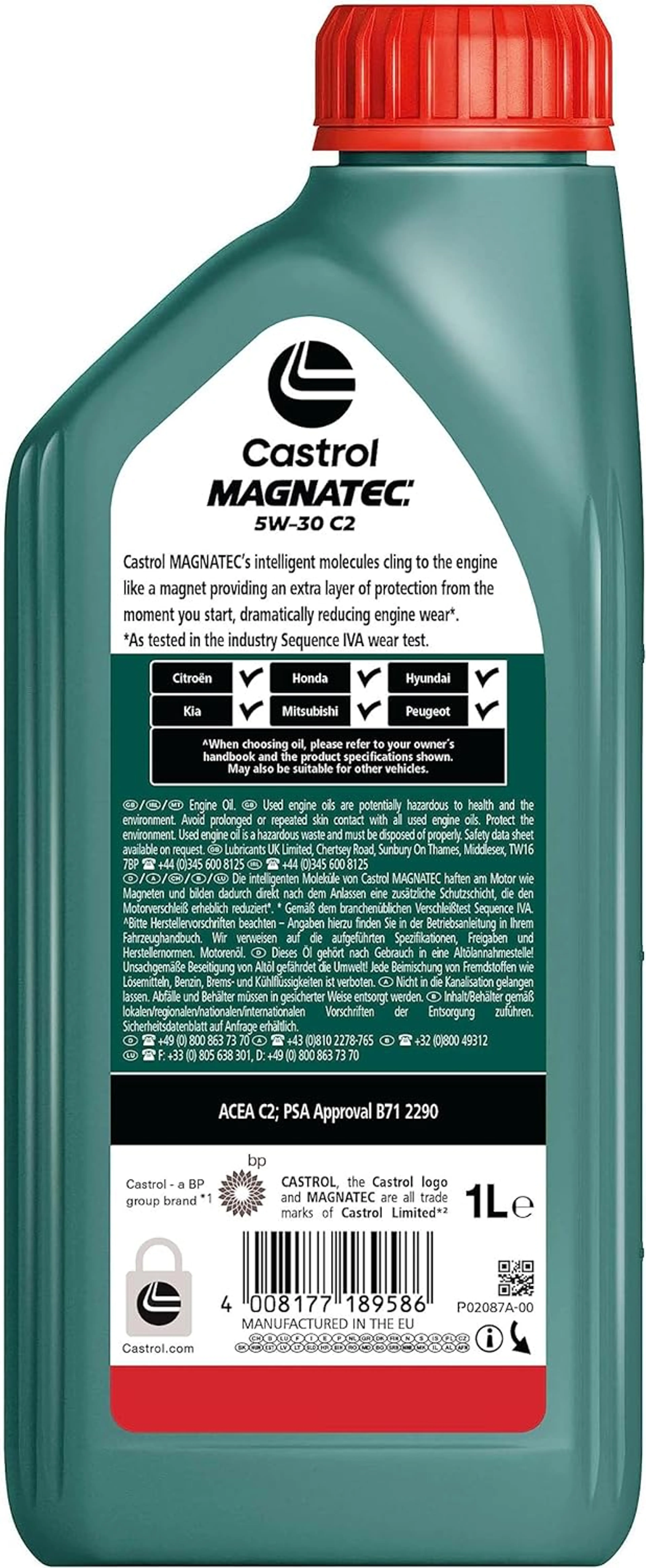 CASTROL MAGNATEC 5W-30 C2 1L