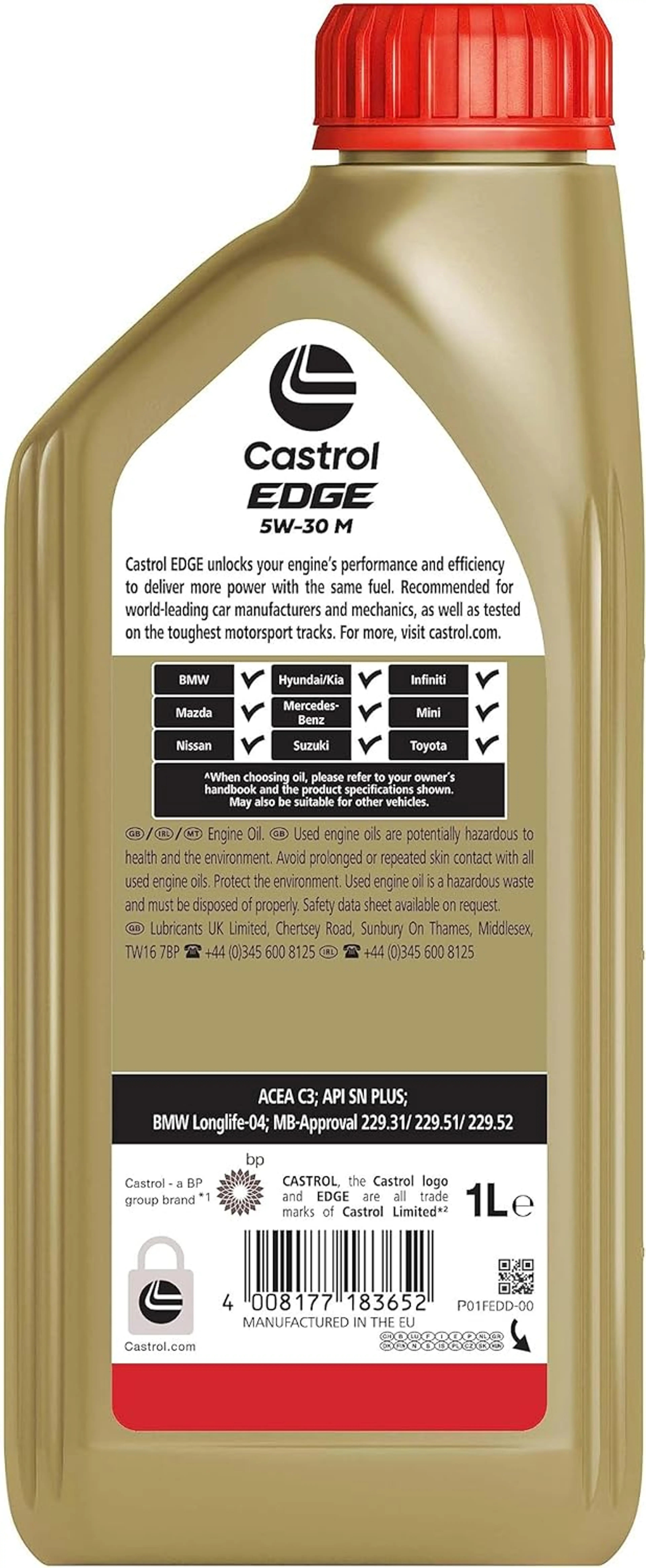 CASTROL EDGE 5W-30 M 1L