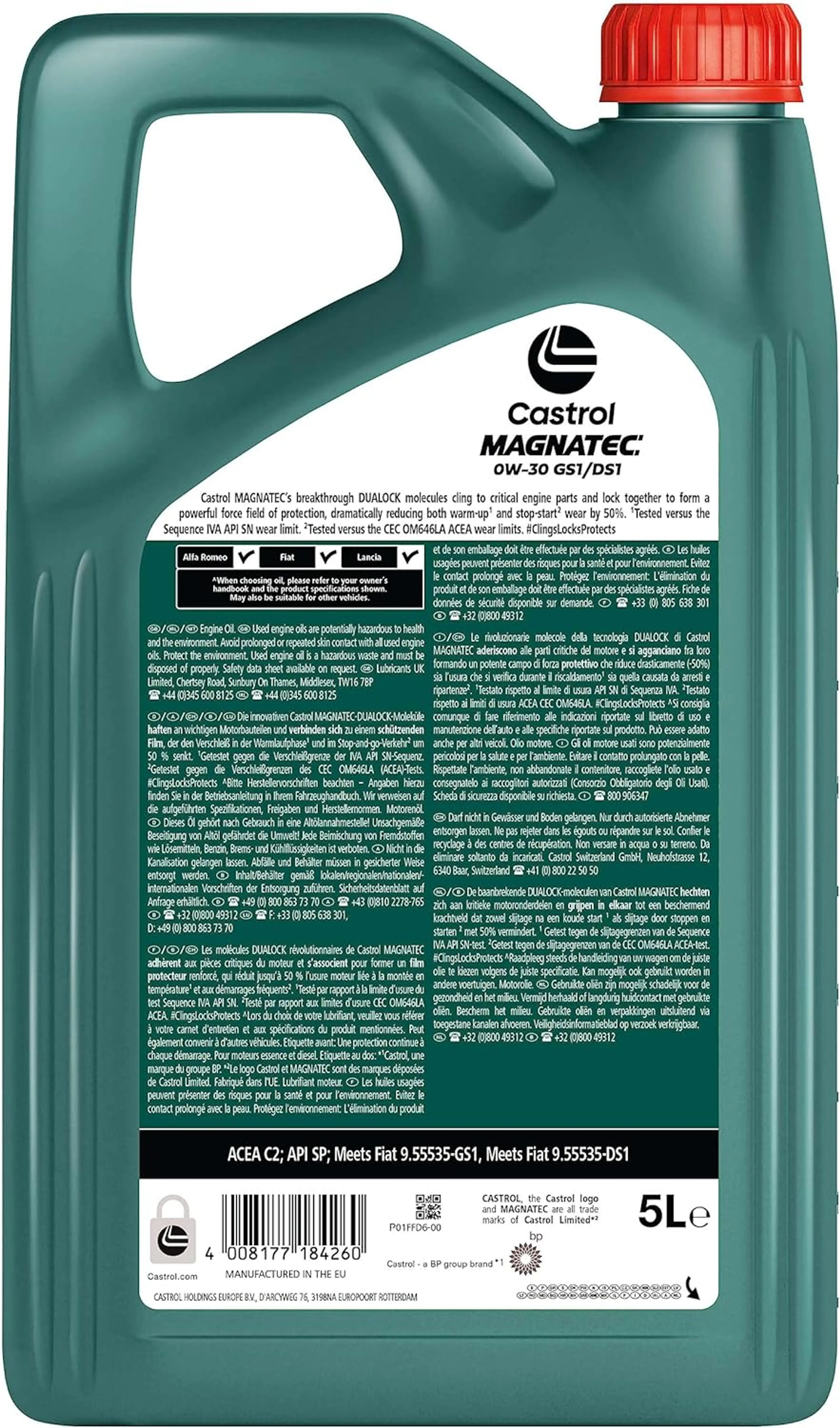 CASTROL MAGNATEC 0W-30 GS1/DS1 5L