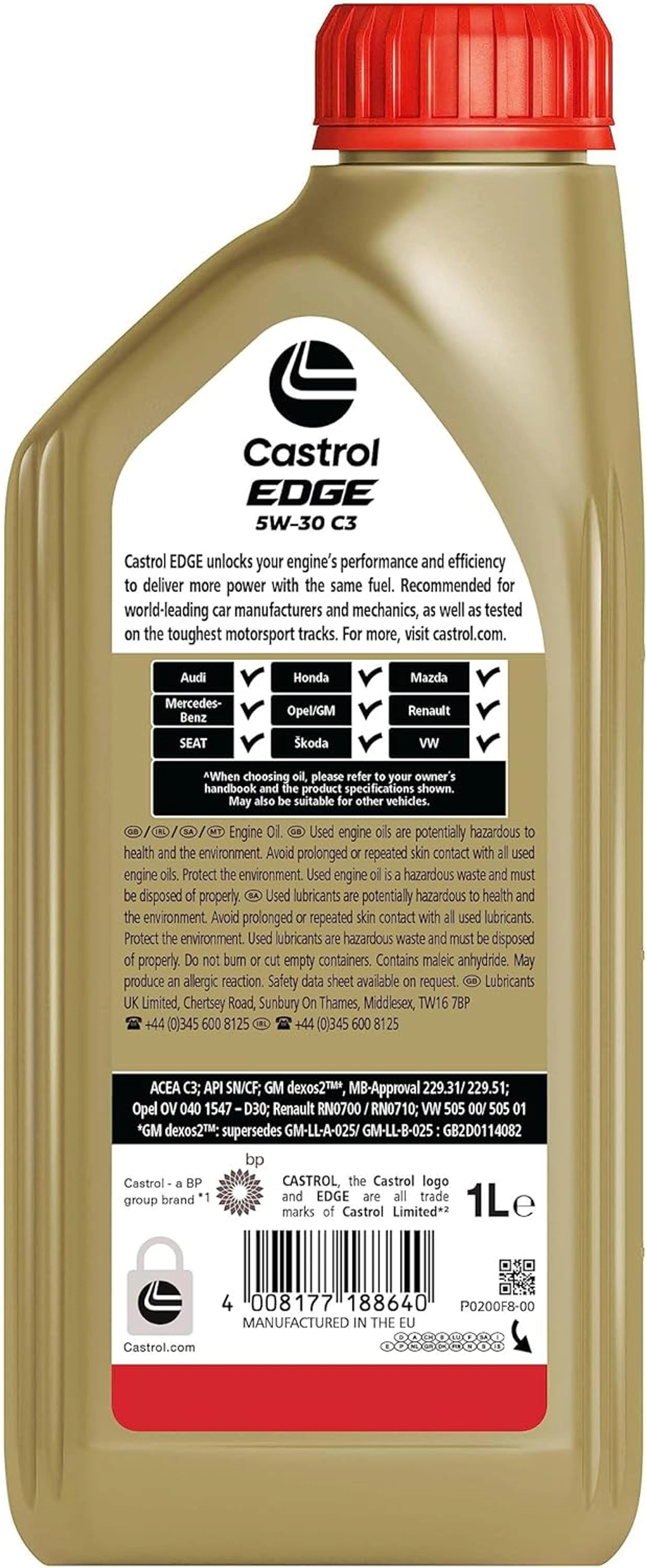 CASTROL EDGE 5W-30 C3 1L