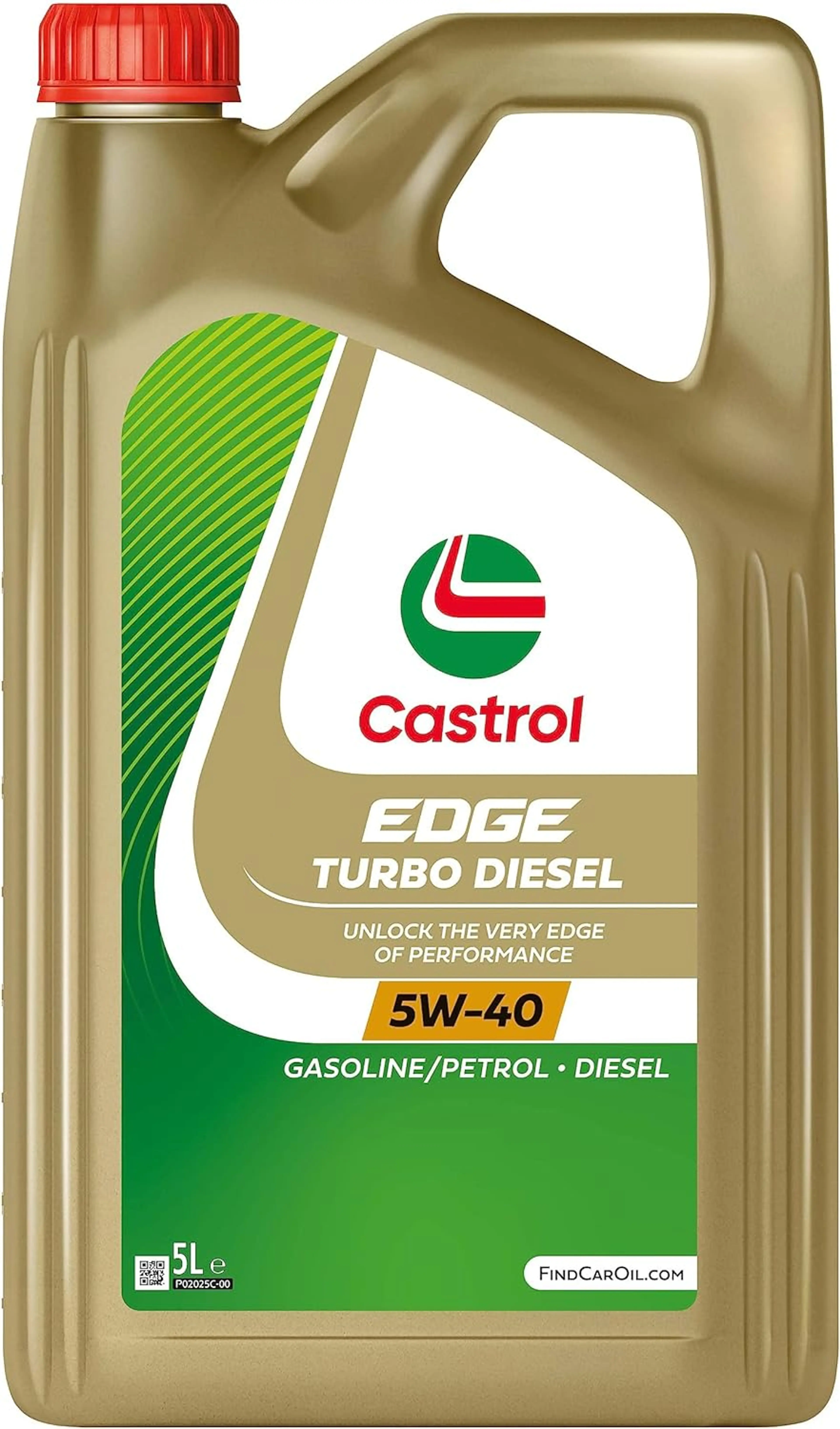 CASTROL EDGE TURBO DIESEL 5W-40 5L