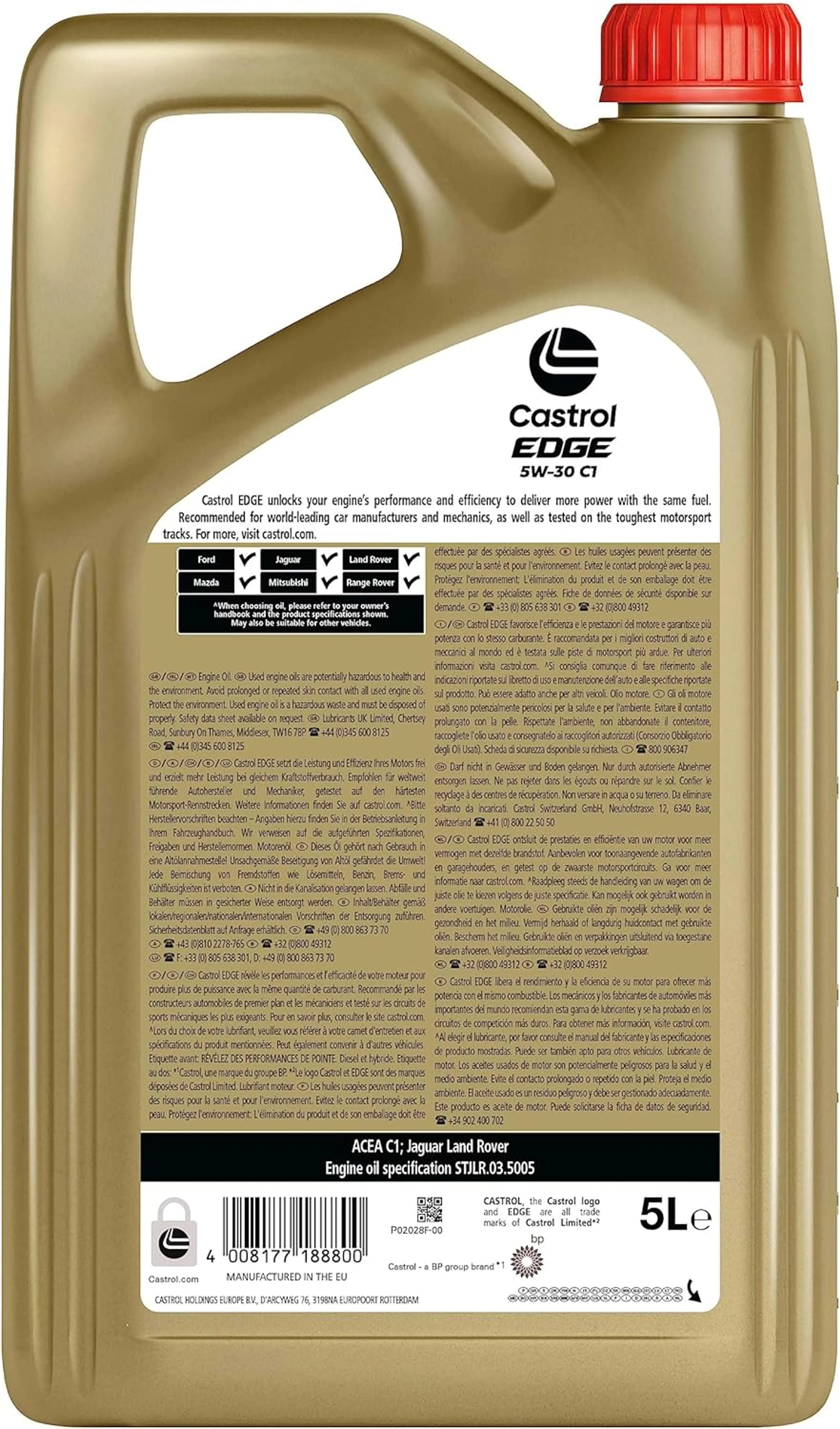 CASTROL EDGE 5W-30 C1 5L