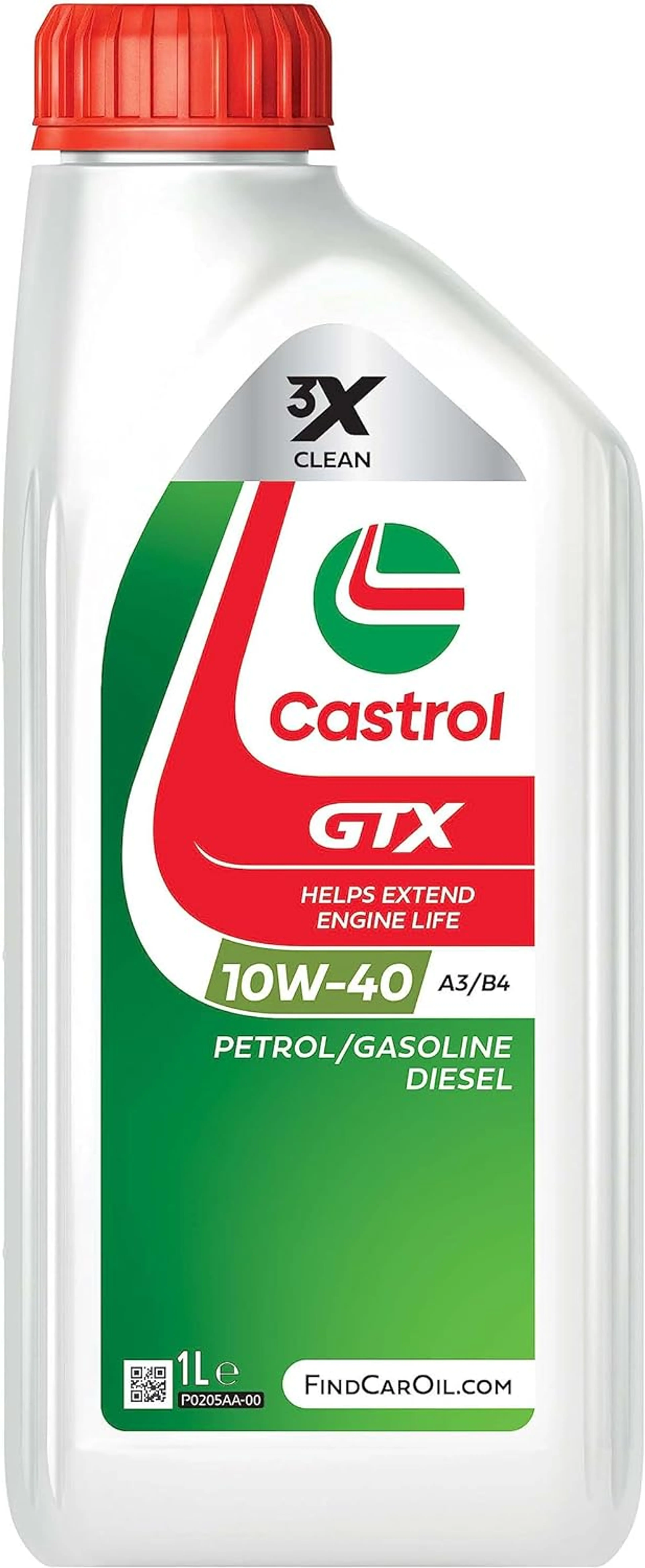 CASTROL GTX 10W-40 A3/B4 1L