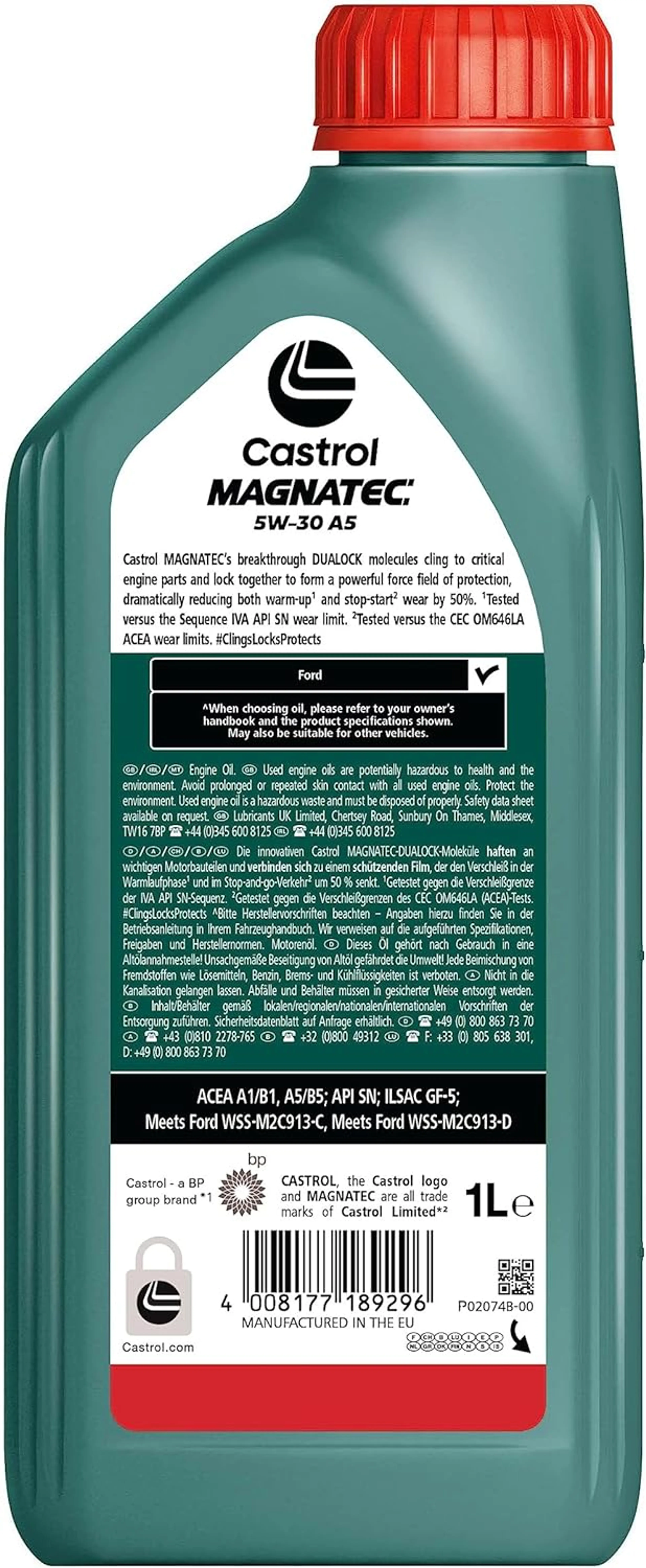 CASTROL MAGNATEC 5W-30 A5 1L