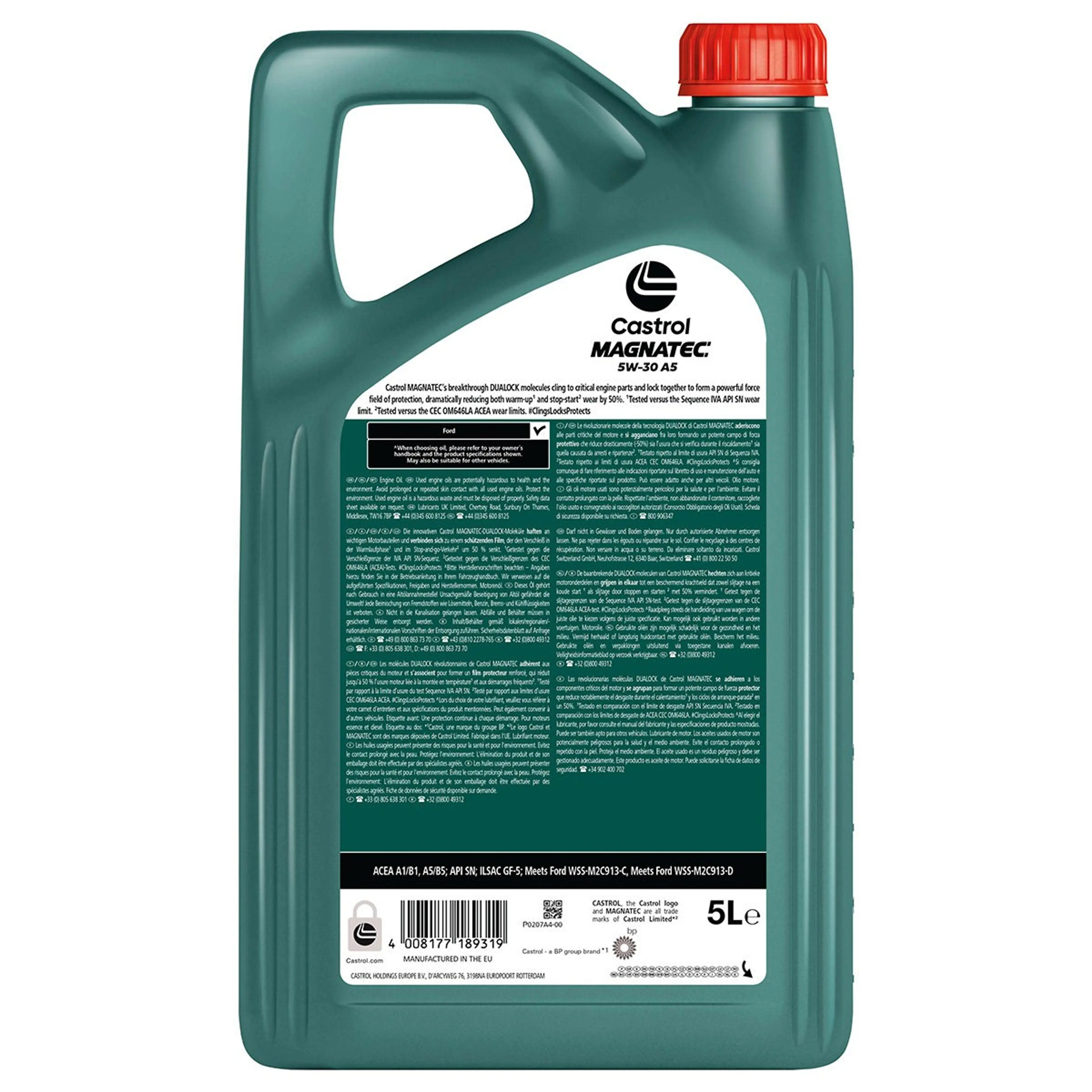 CASTROL MAGNATEC 5W-30 A5 5L