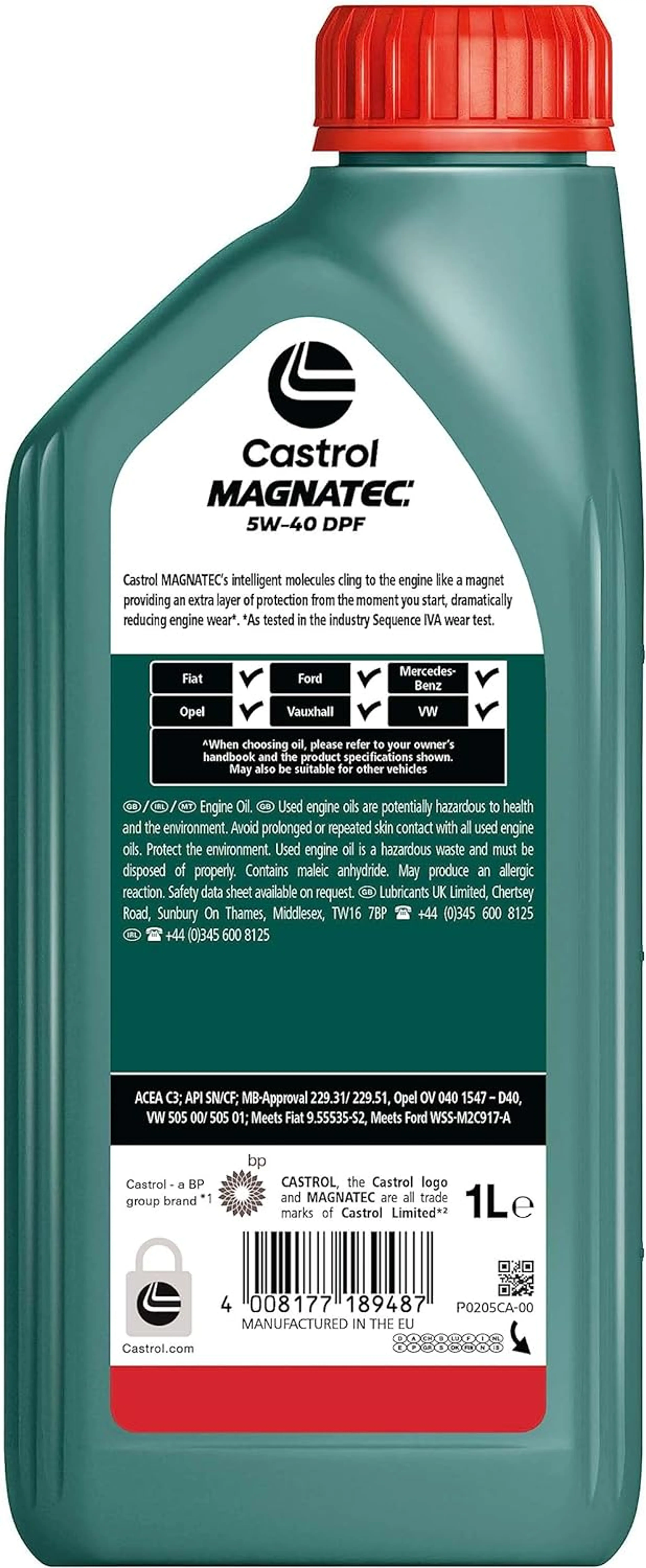 CASTROL MAGNATEC 5W-40 DPF 1L