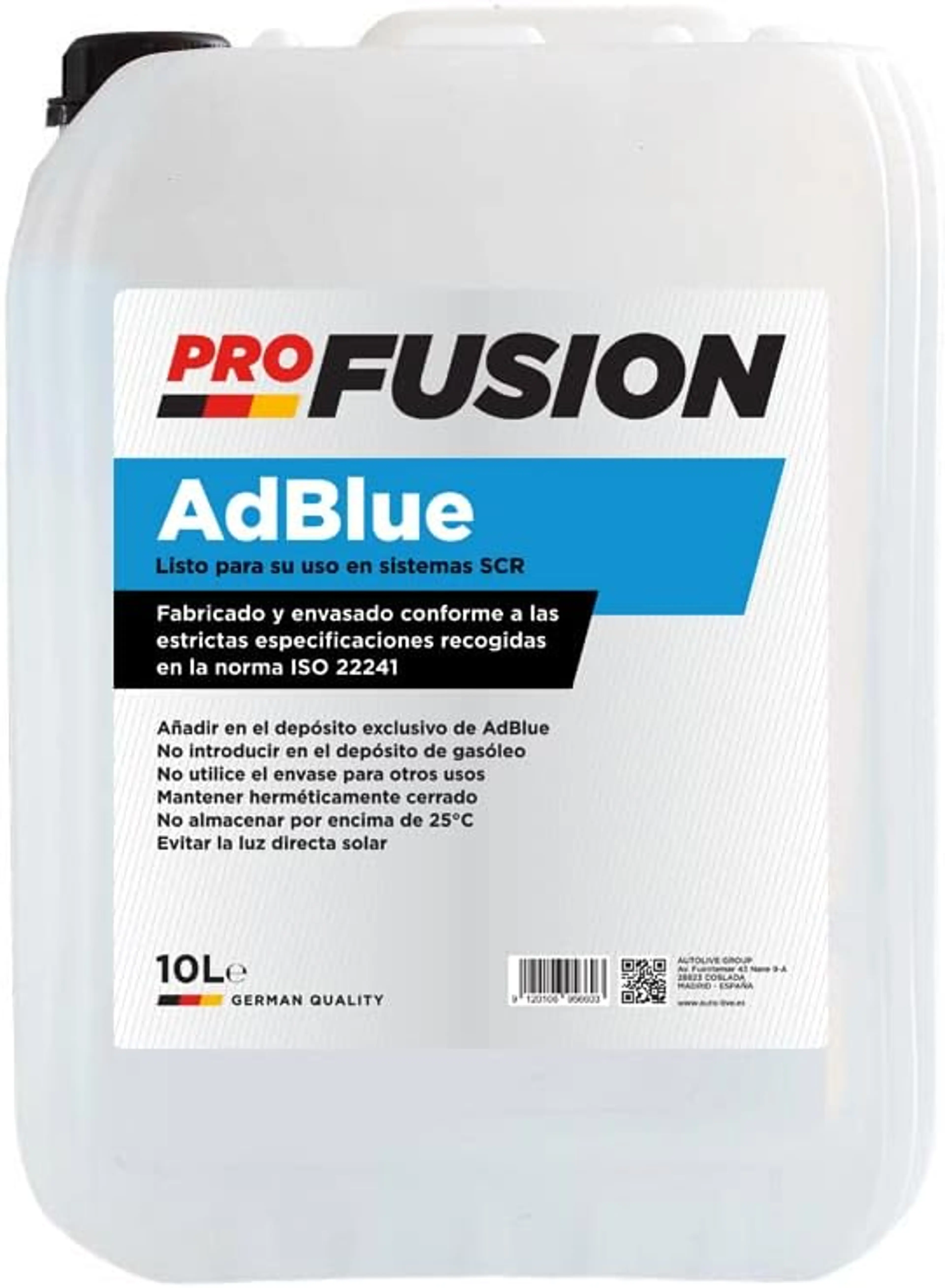 PROFUSION ADBLUE CON CANULA 10L