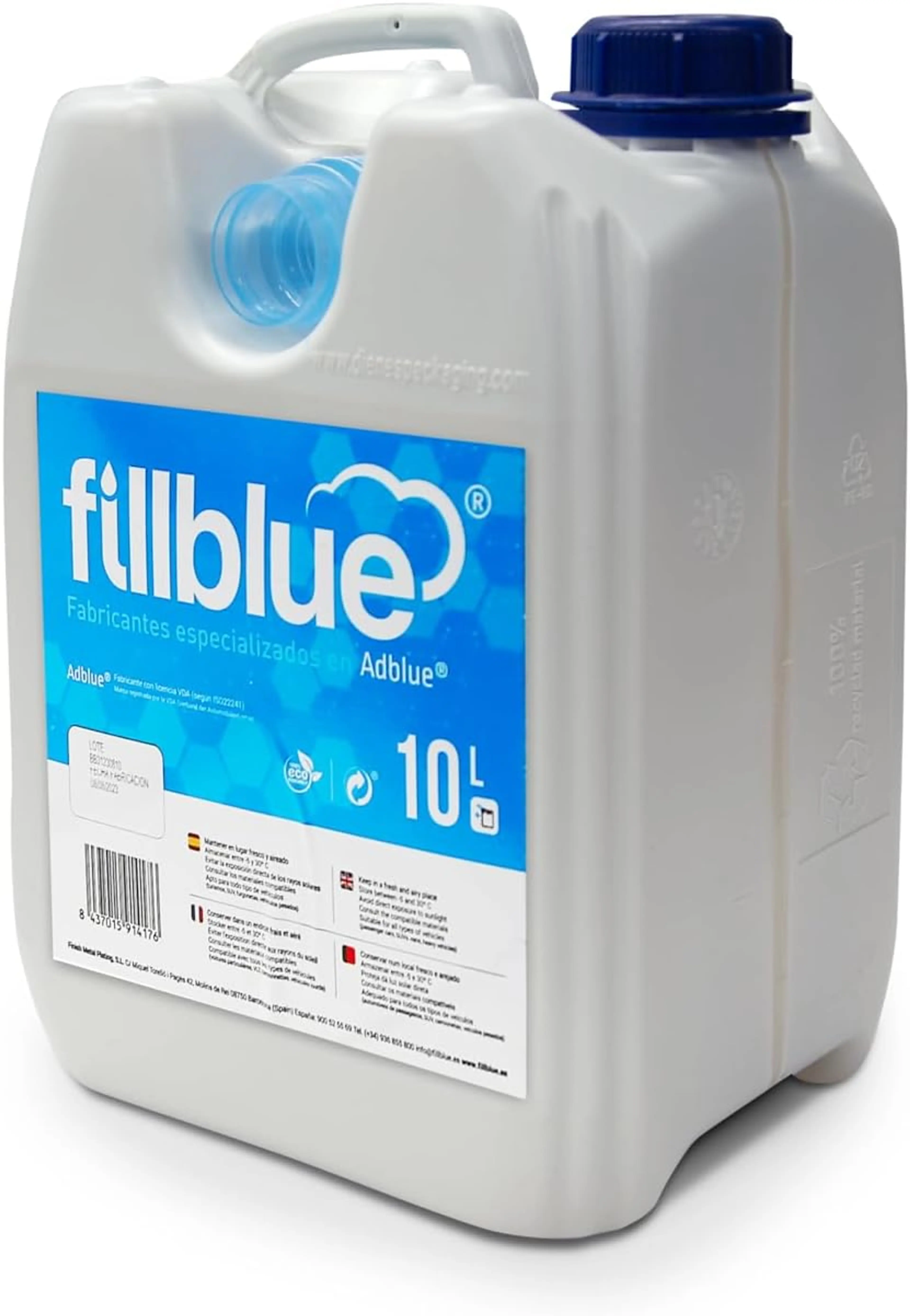 Garrafa de 10L de Adblue