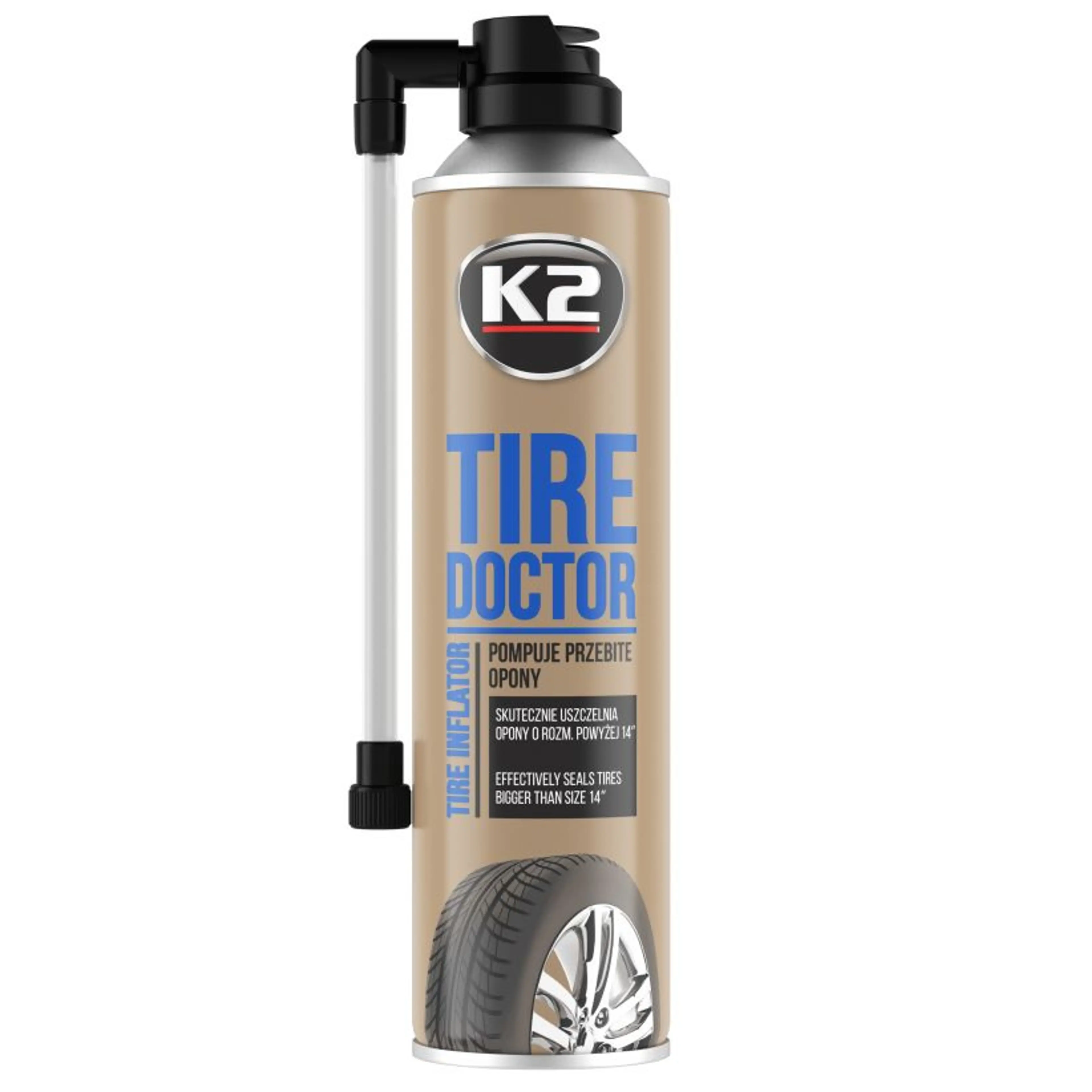 K2 ESPUMA REPARA PINCHAZOS 500ML