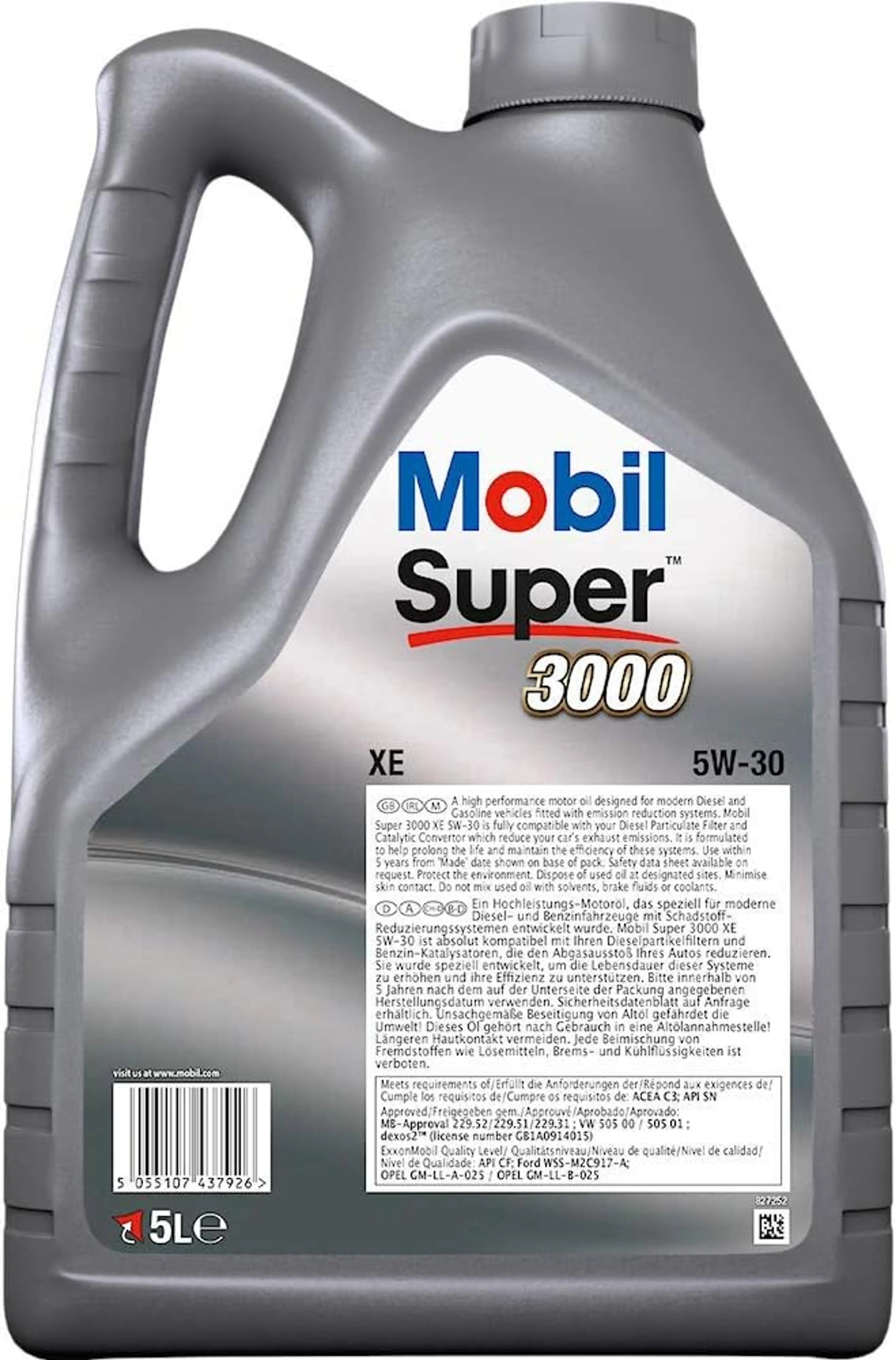 MOBIL SUPER 3000 XE 5W-30 5L