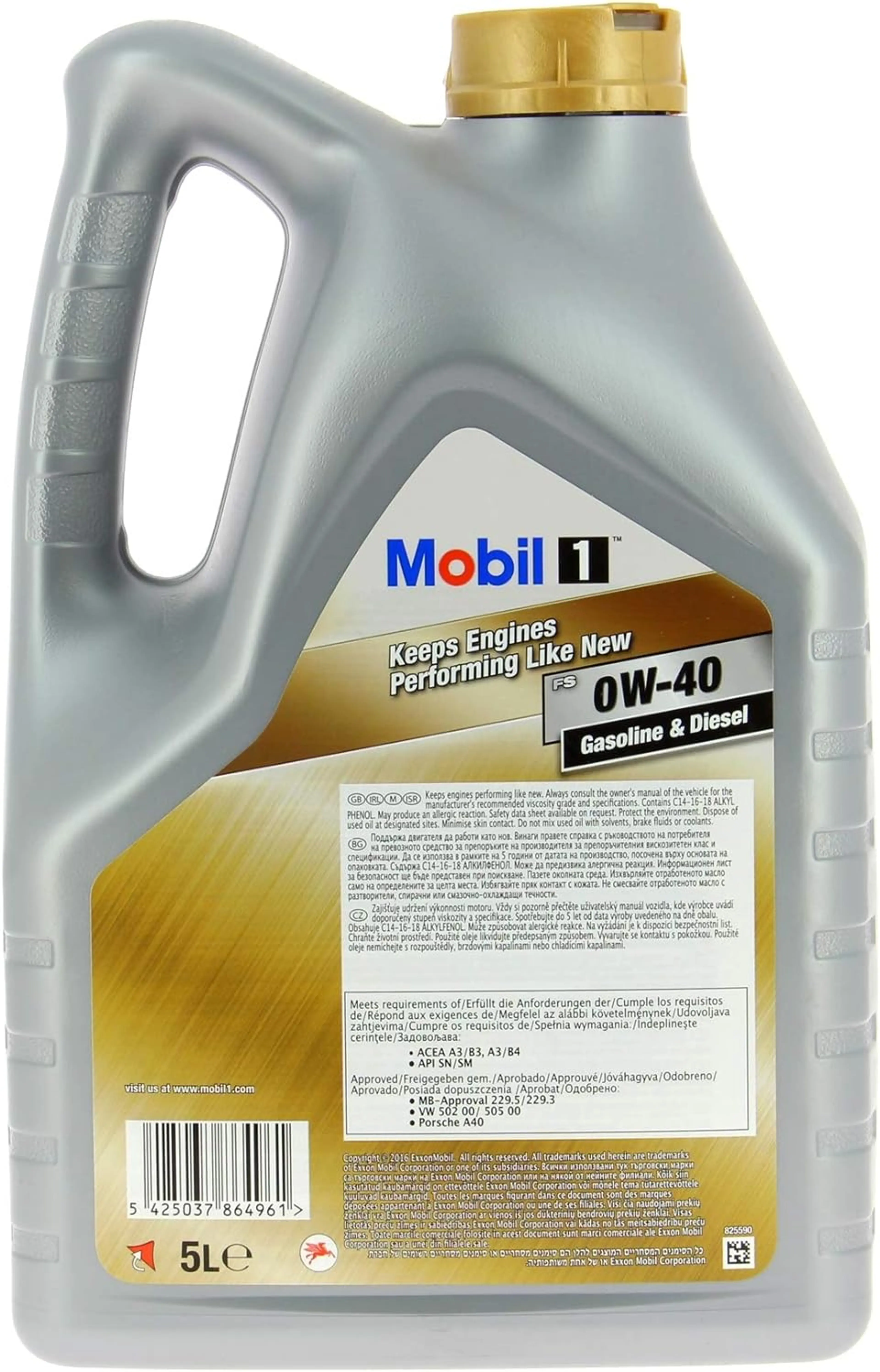 MOBIL 1 FS 0W-40 5L