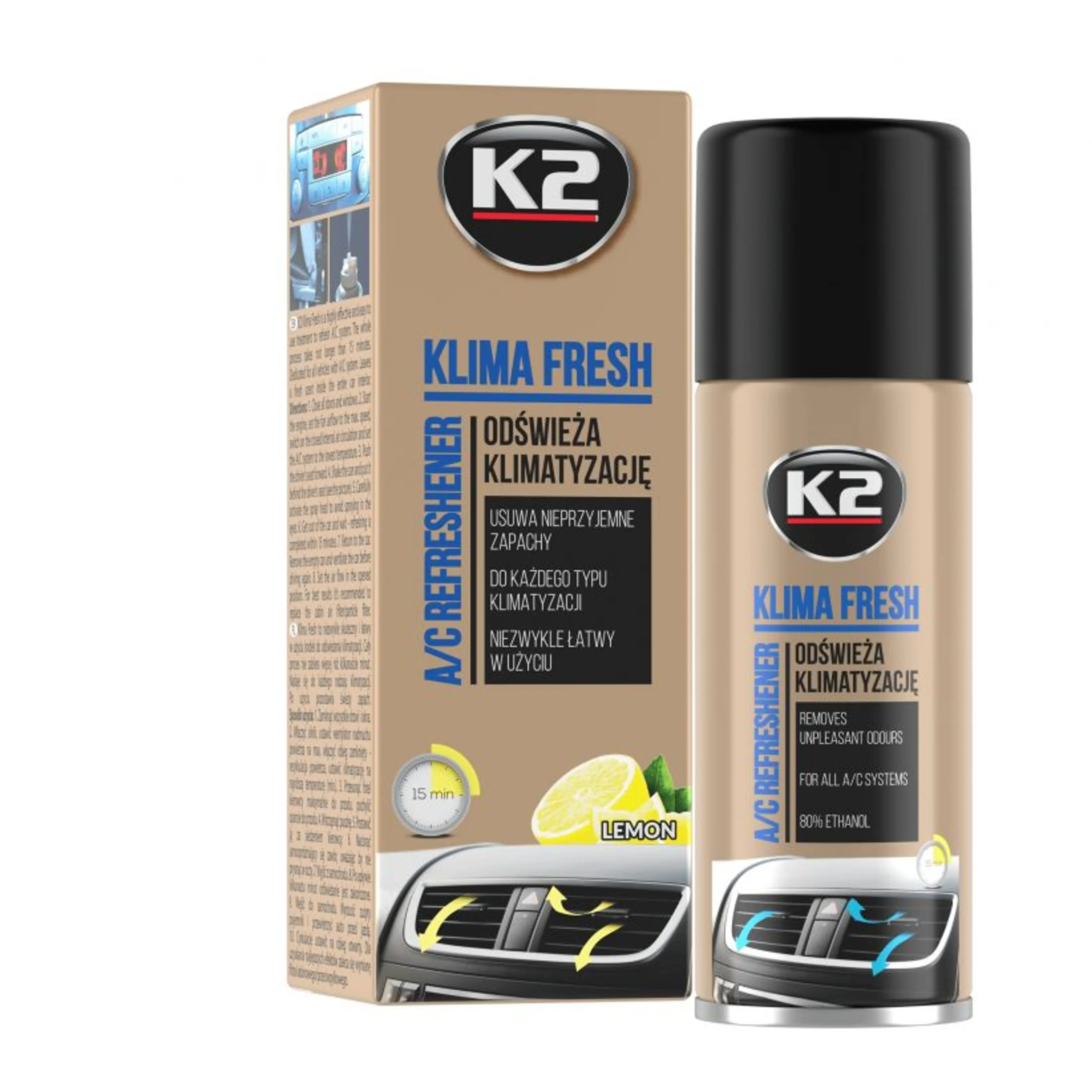 KLIMA FRESH - HIGIENIZANTE AA LIM