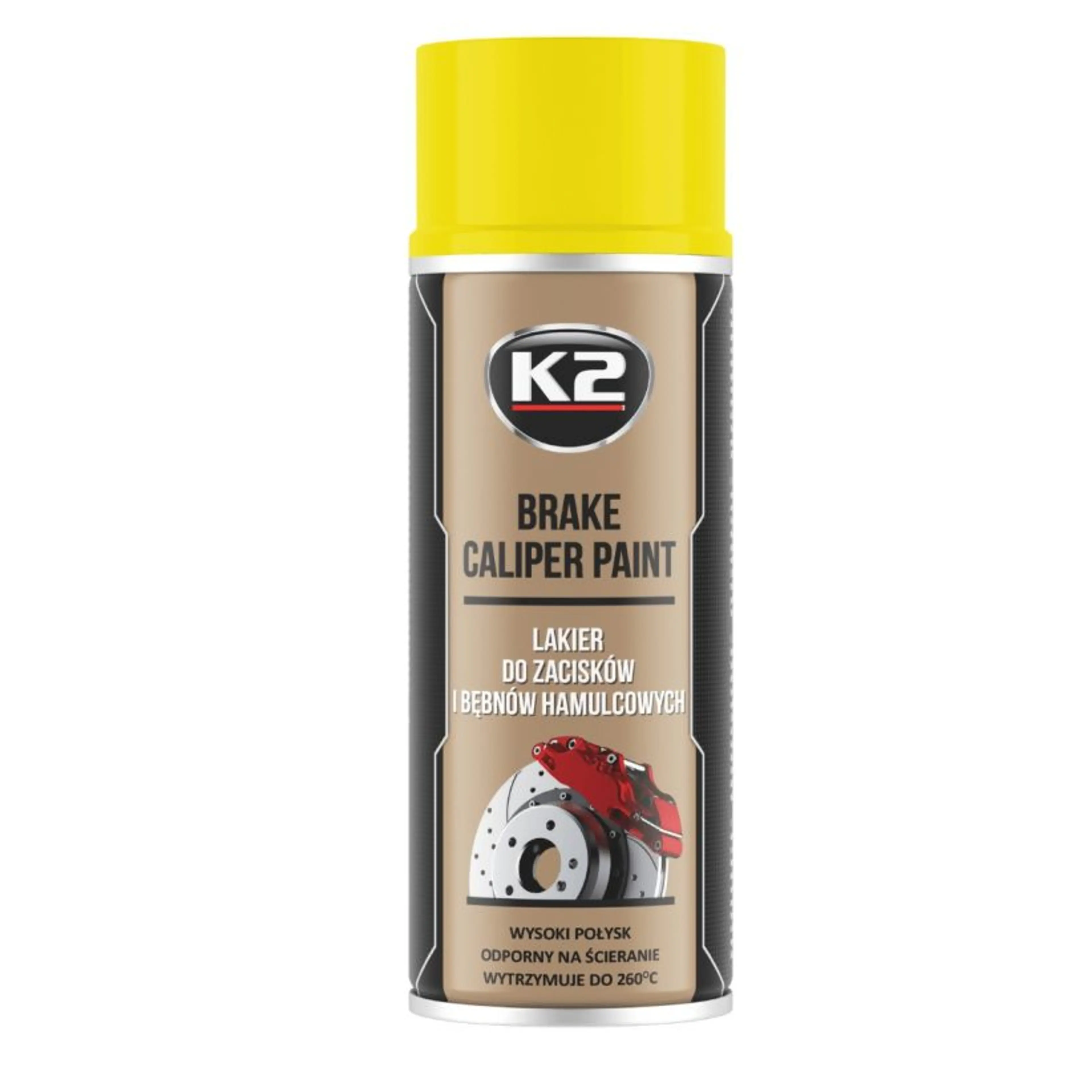 K2 PINTURA PINZA FRENO AMARILLO