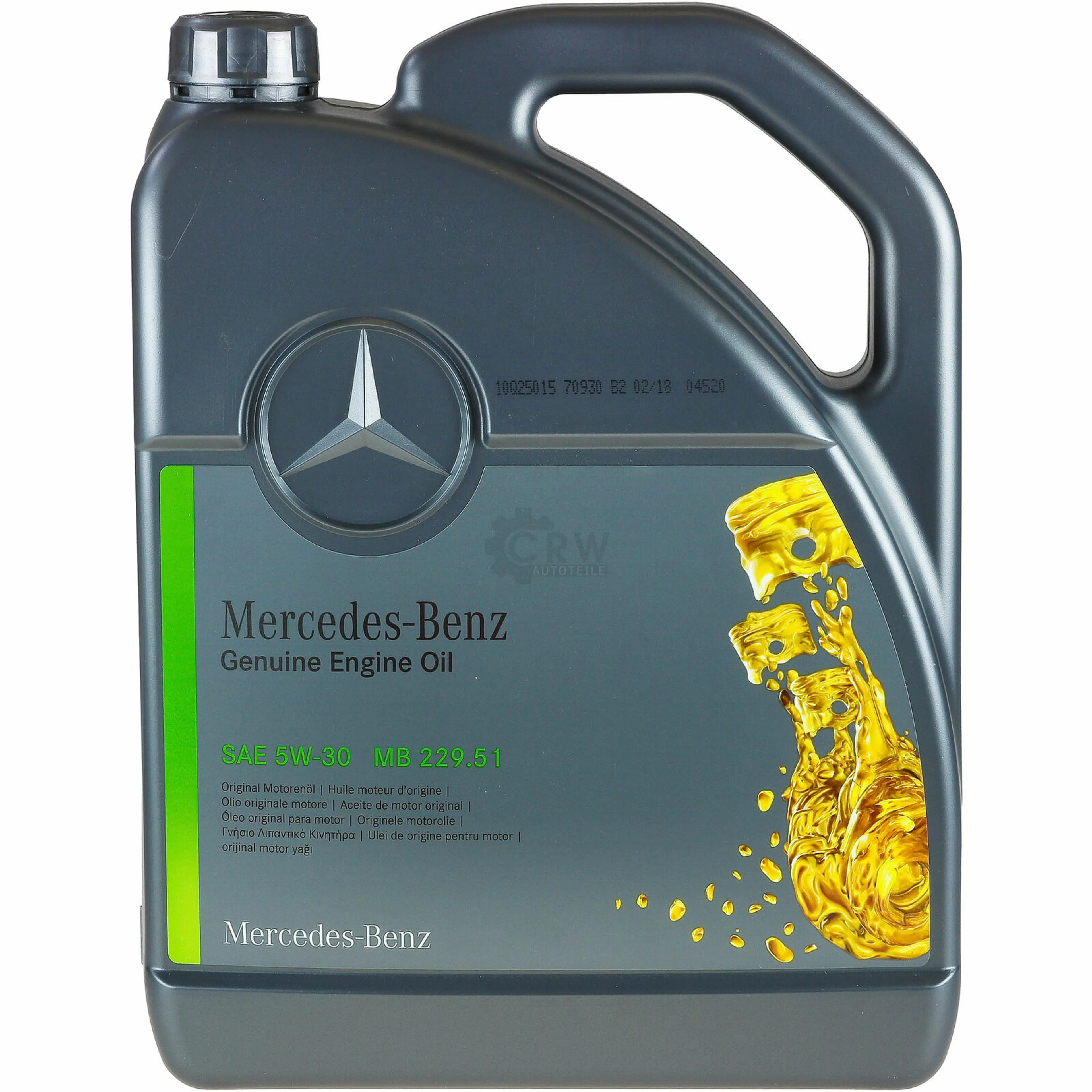 MERCEDES 5W-30 MB 229.51 5L