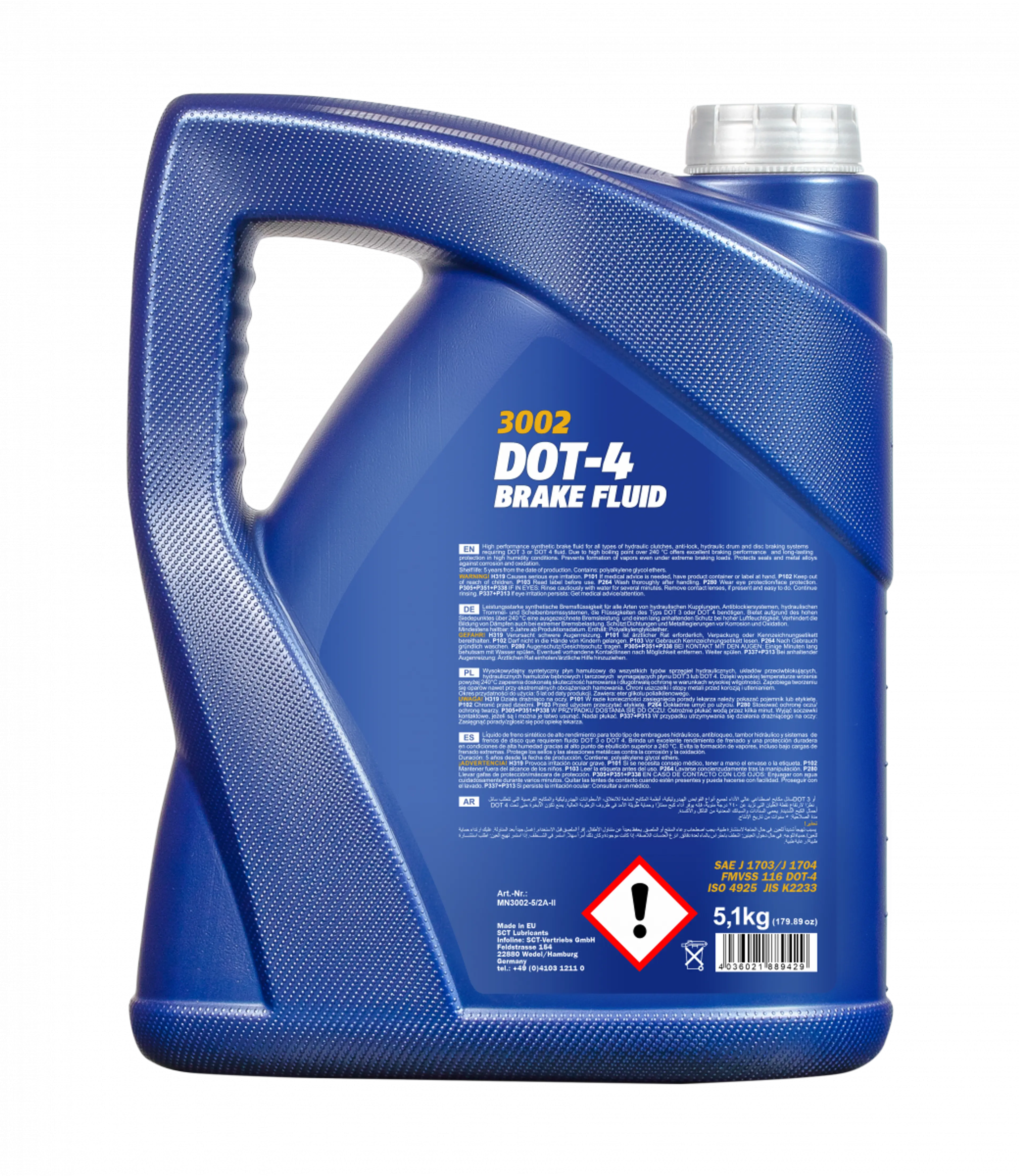 MANNOL 3002 DOT-4 5L