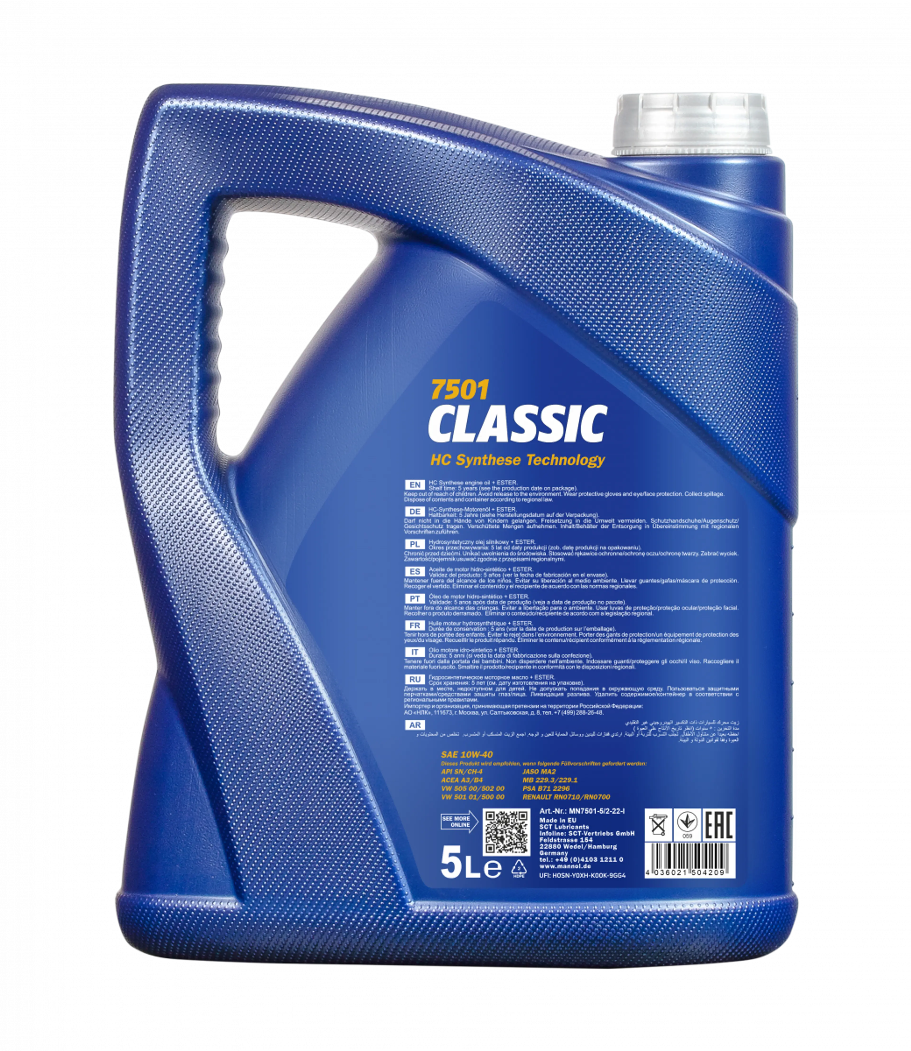 MANNOL CLASSIC 10W-40 5L