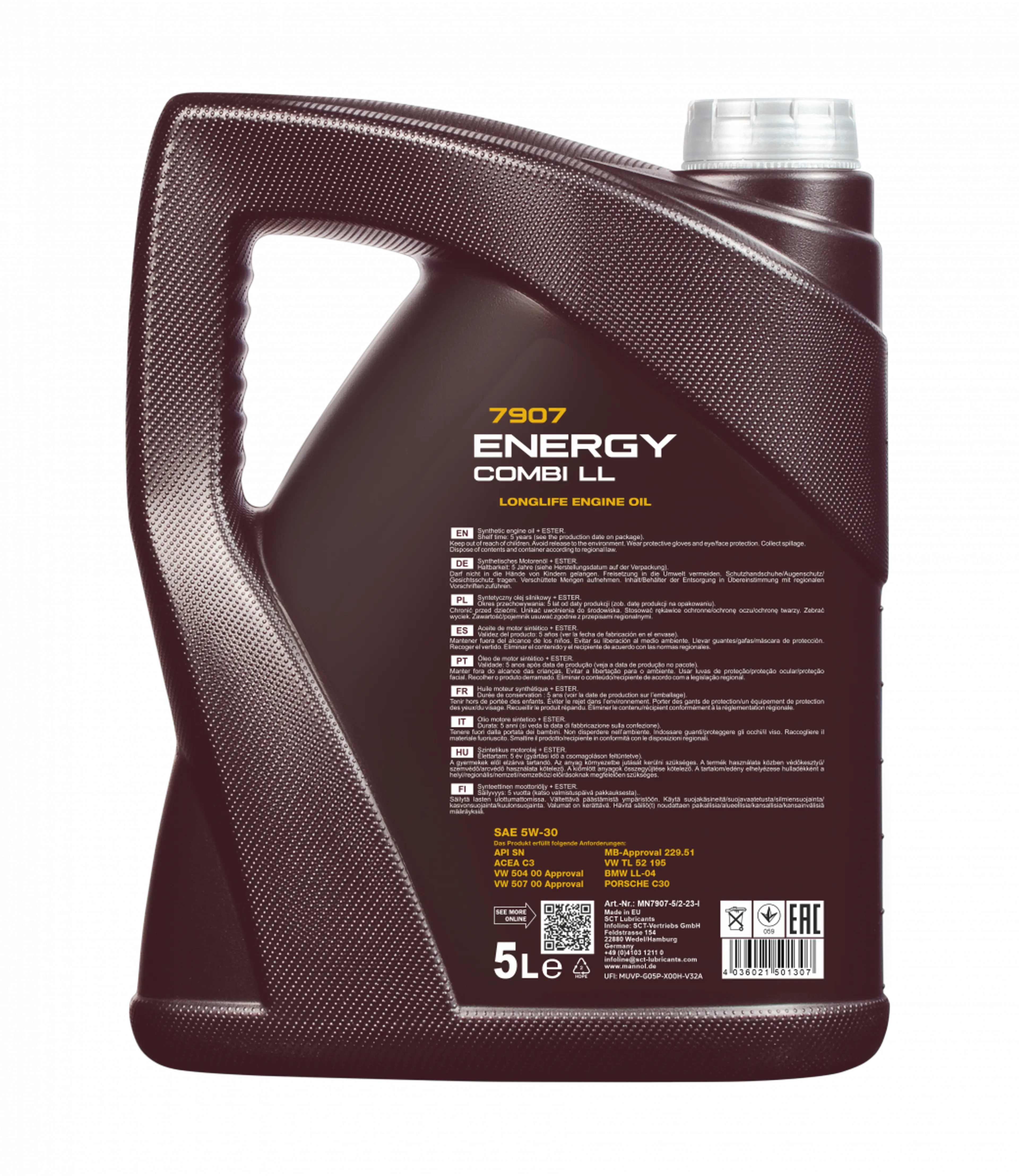 MANNOL ENERGY COMBI LL 5W-30 5L