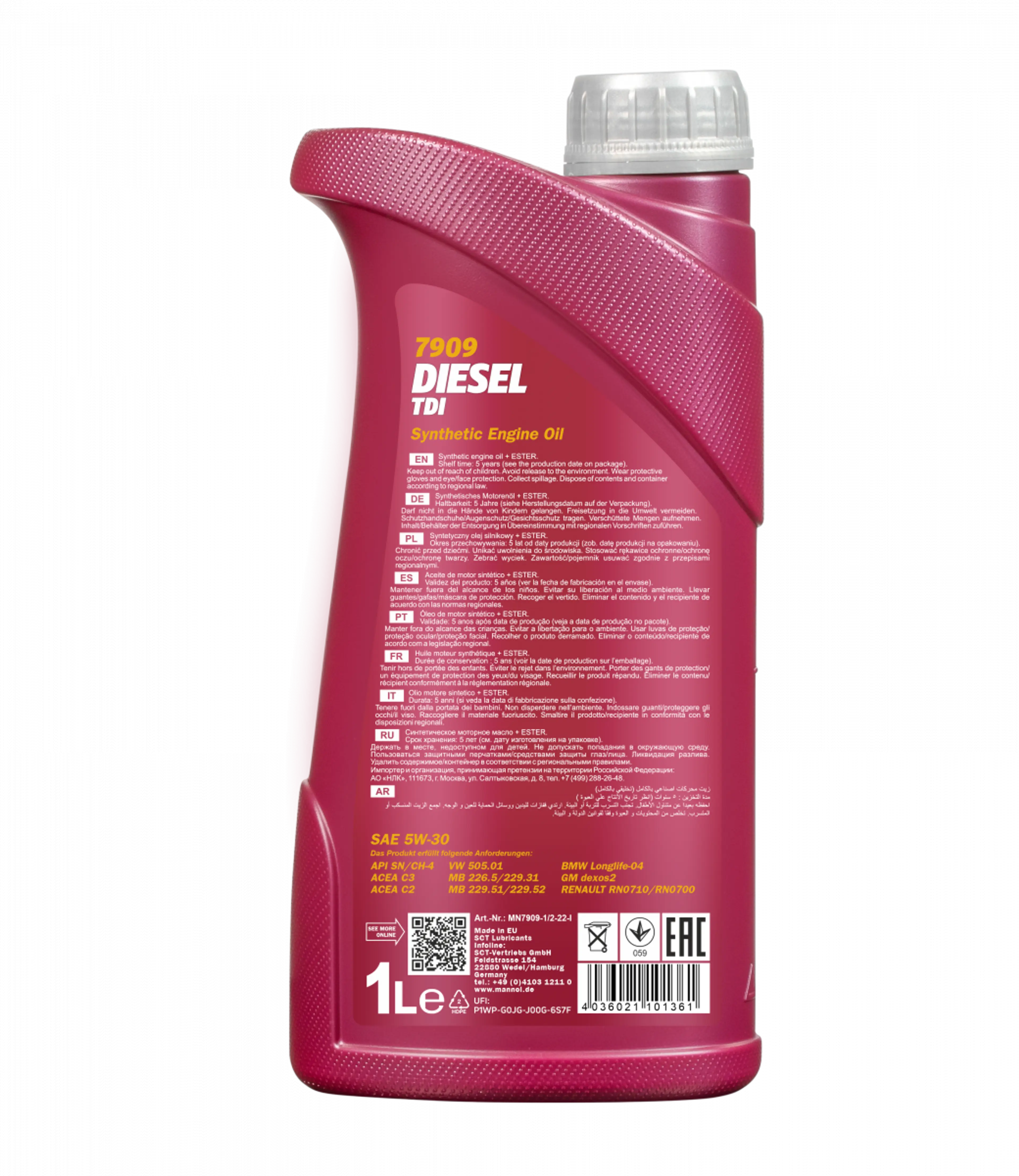 MANNOL DIESEL TDI 5W-30 1L