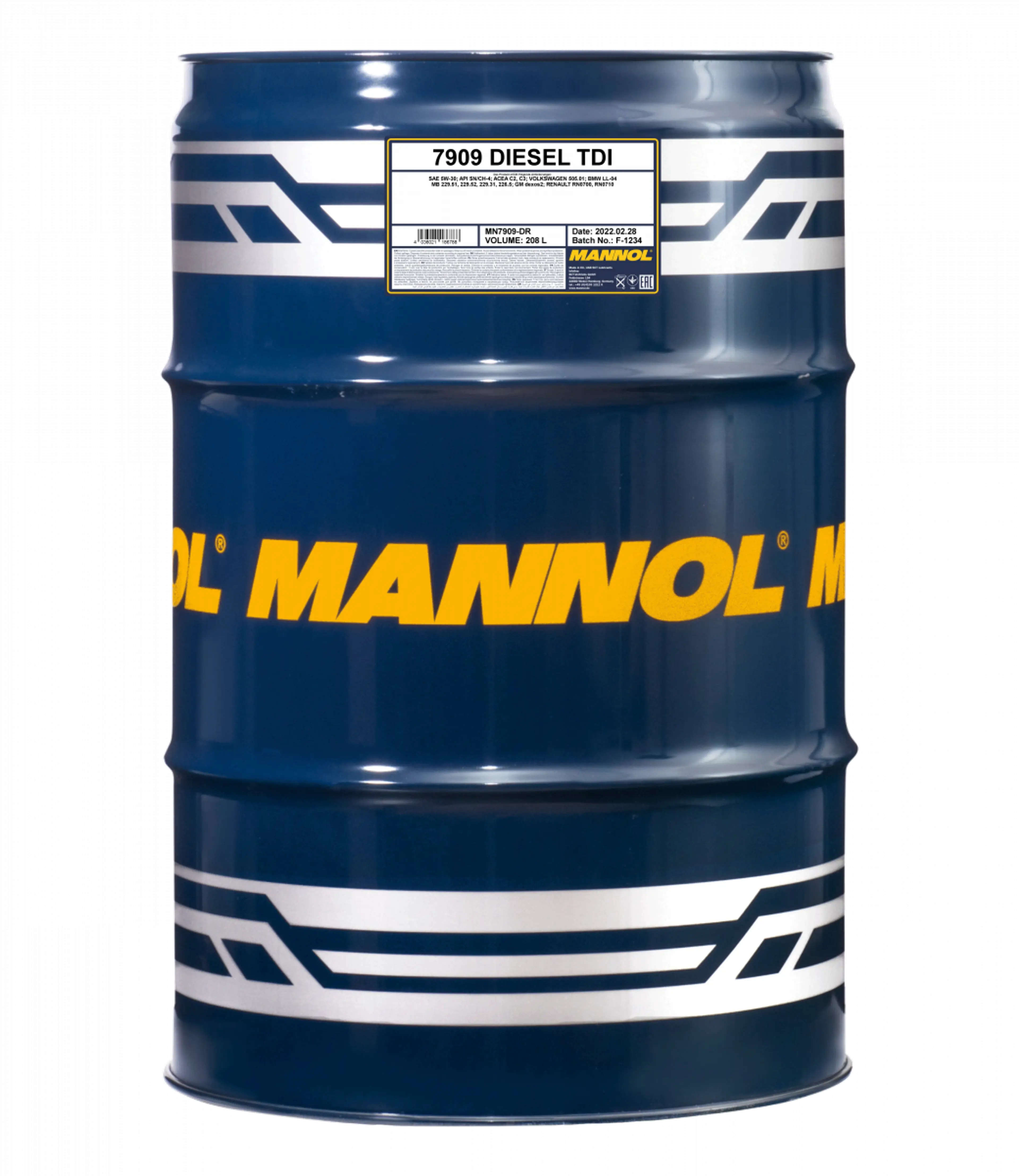 MANNOL DIESEL TDI 5W-30 208L