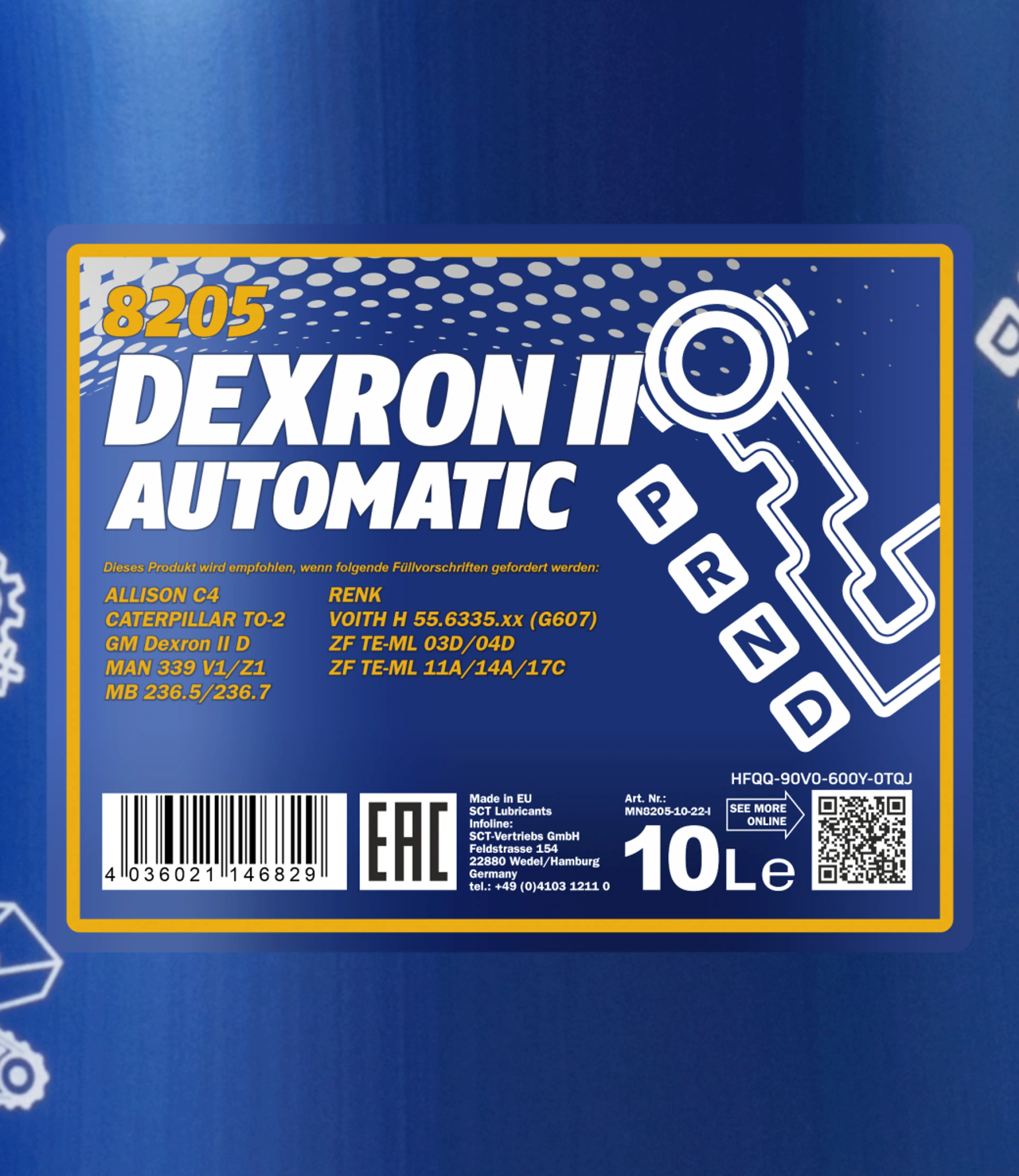 MANNOL ATF DEXRON II 10L