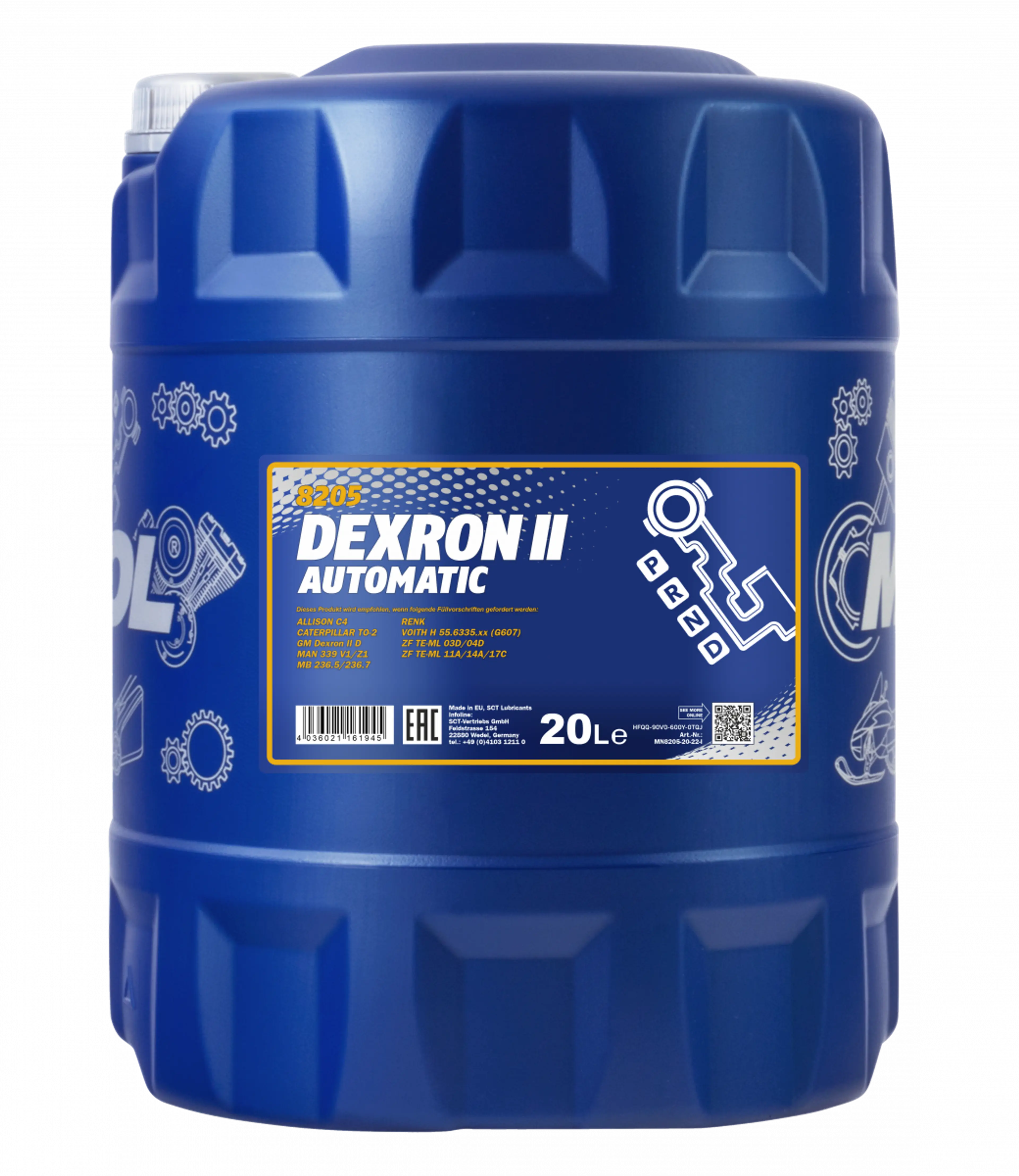 MANNOL ATF DEXRON II 20L