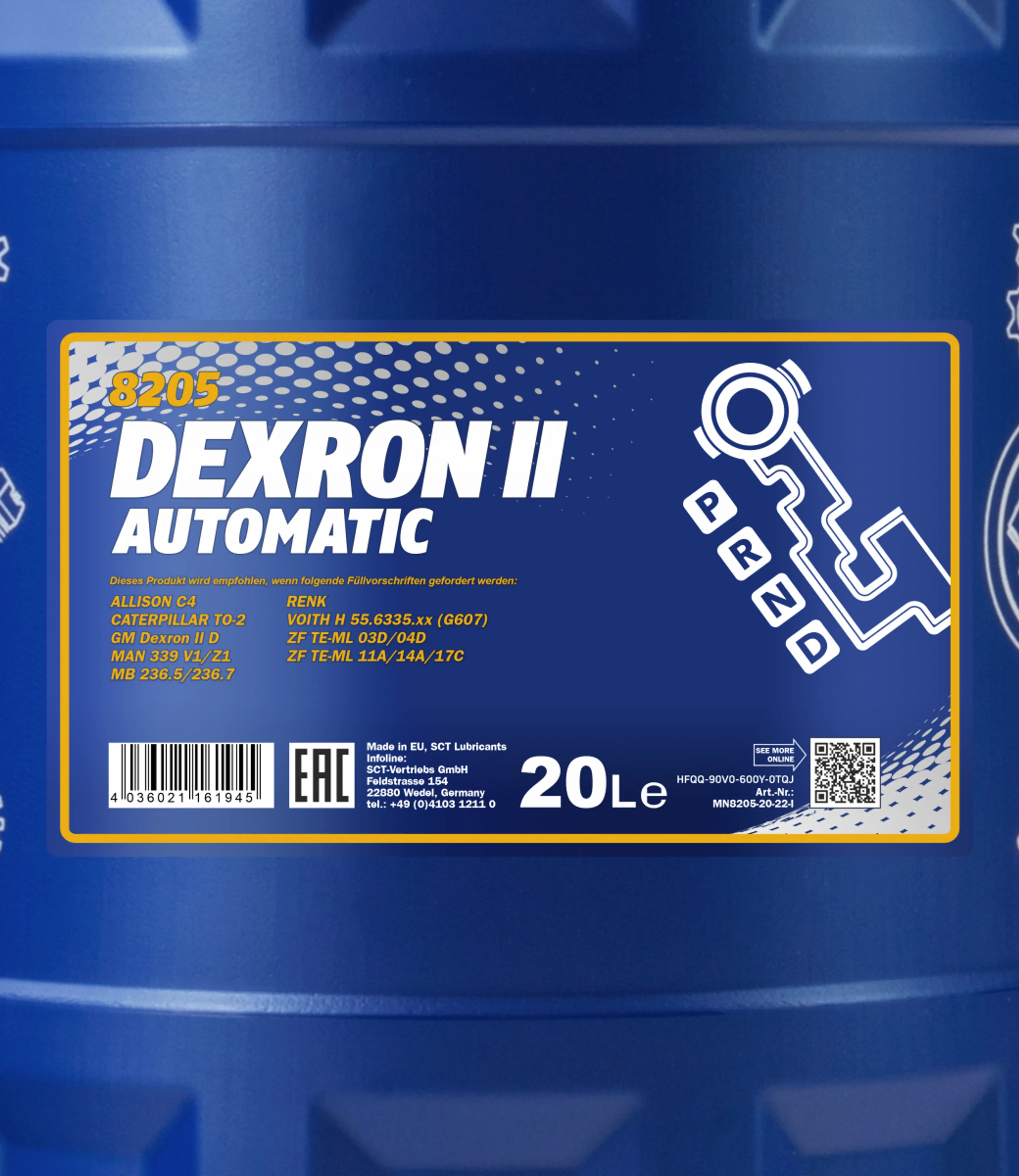 MANNOL ATF DEXRON II 20L