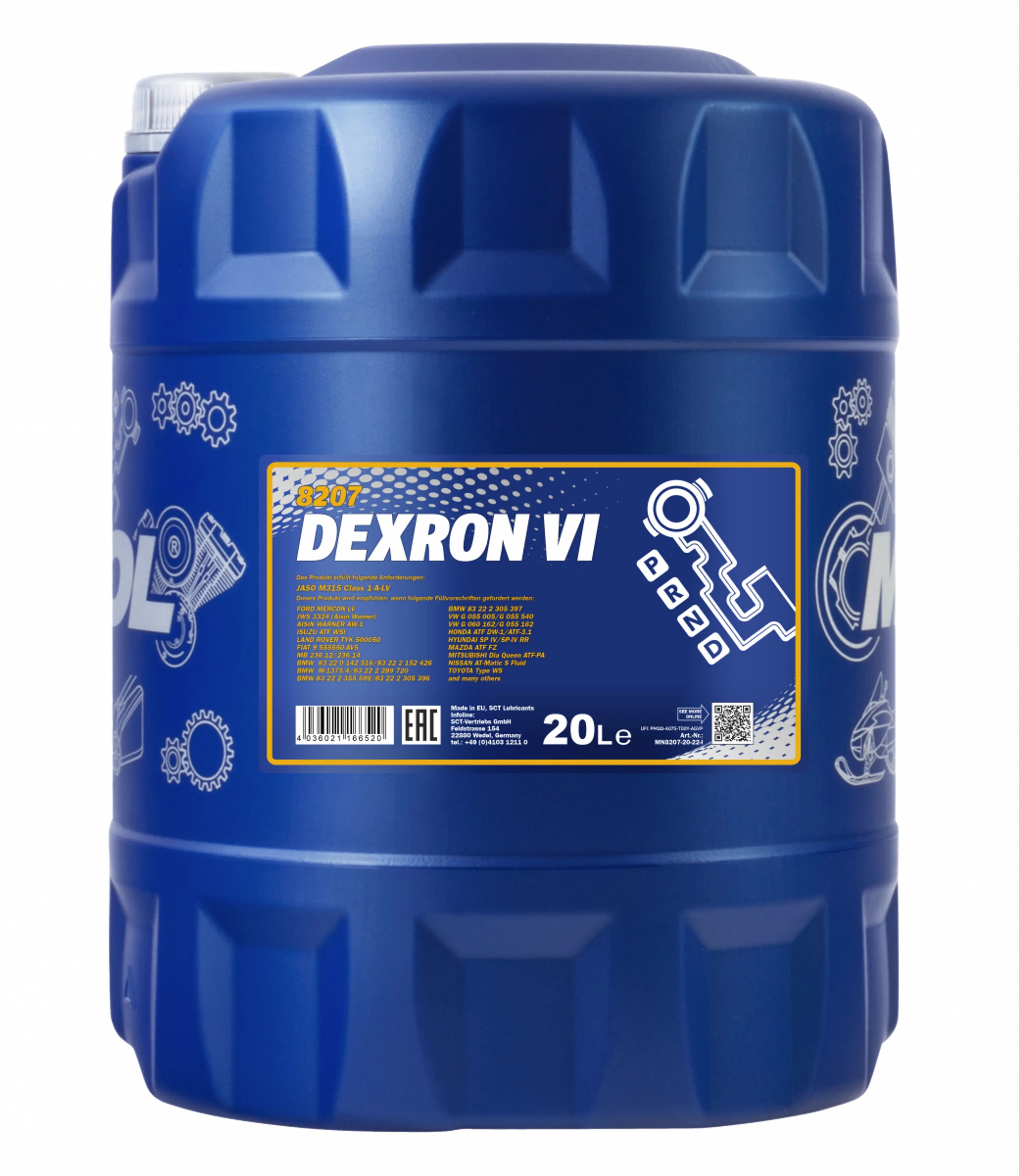 MANNOL ATF DEXRON VI 20L