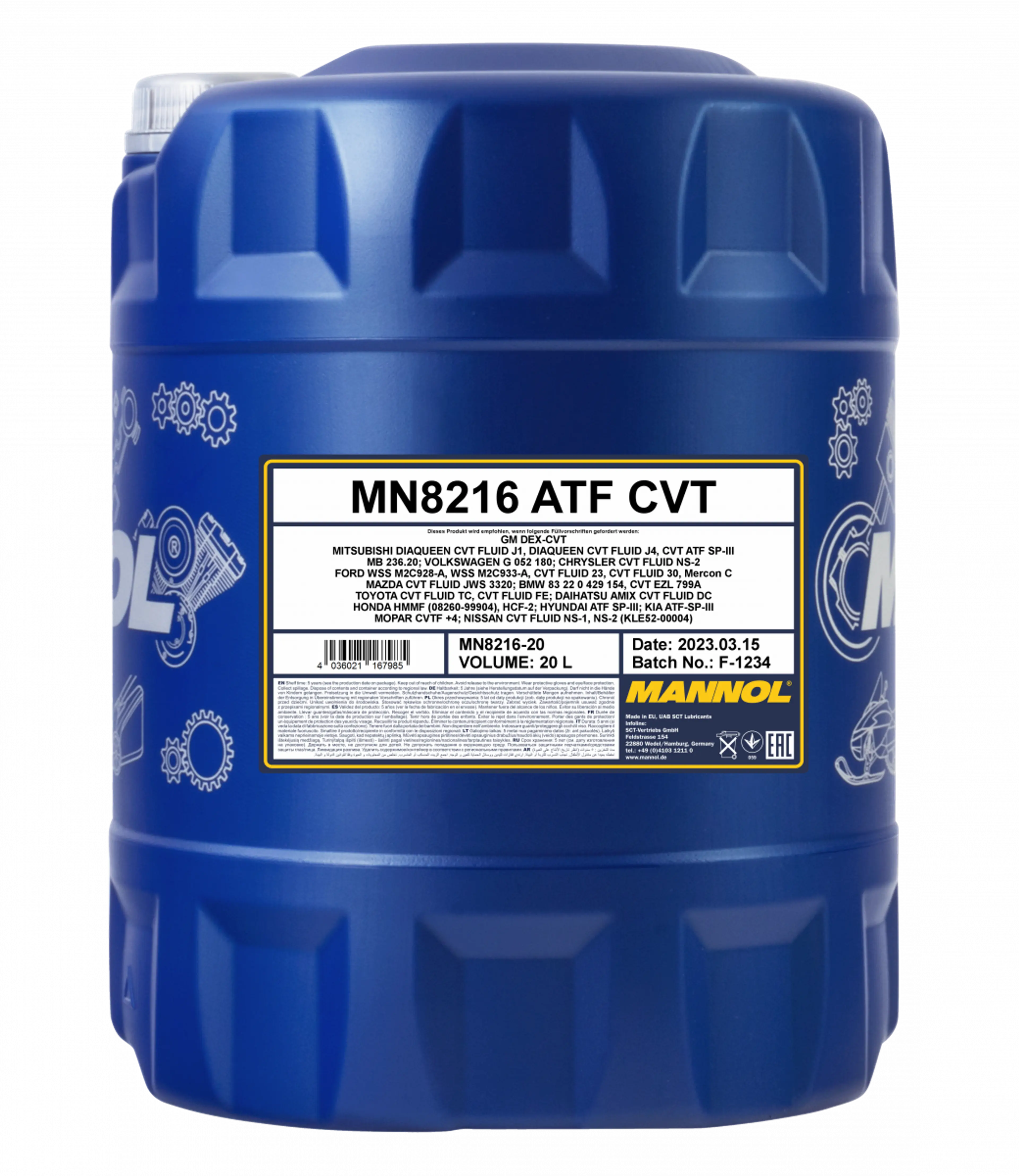 MANNOL ATF CVT 20L