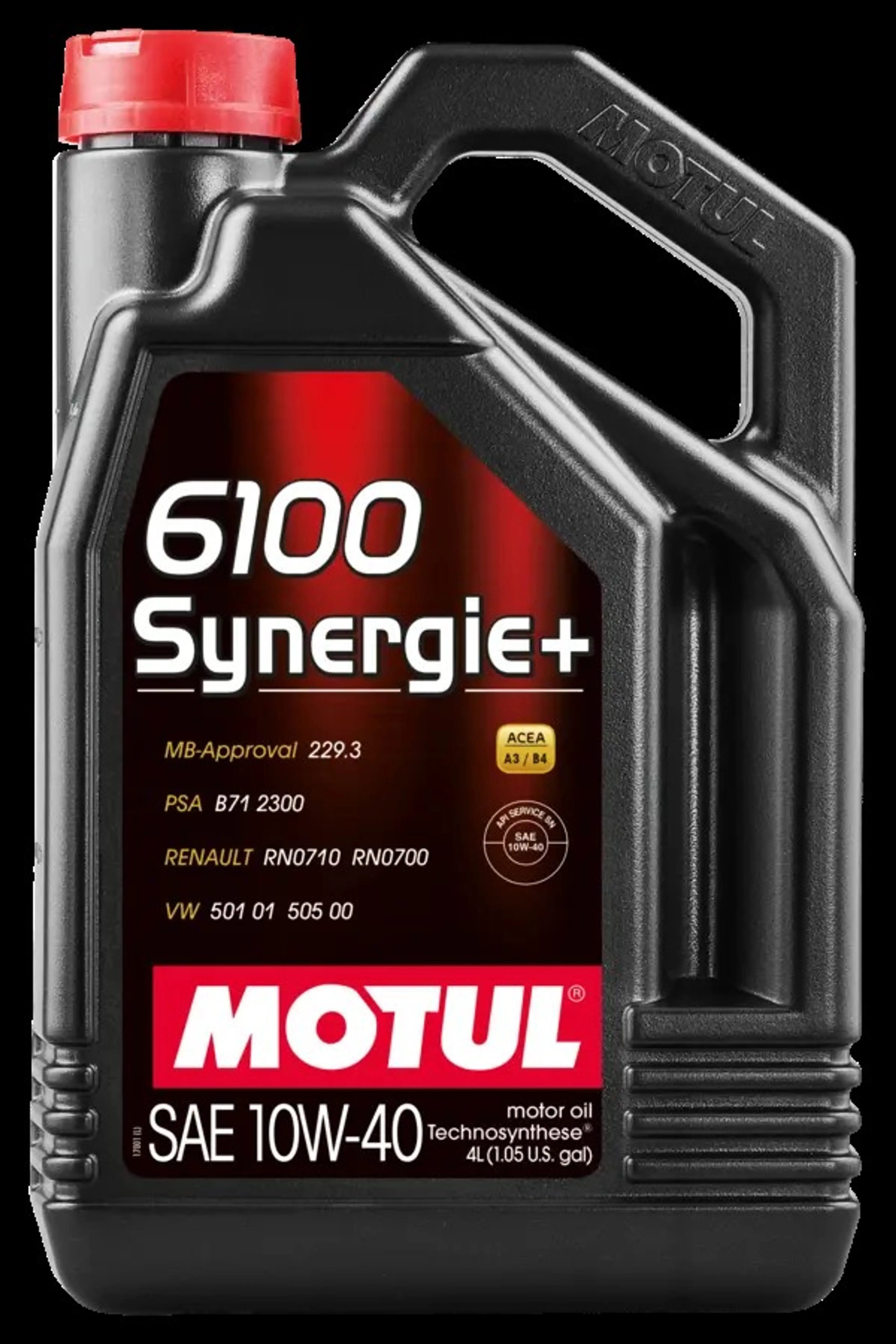 MOTUL 6100 SYNERGIE+ 10W-40 4L