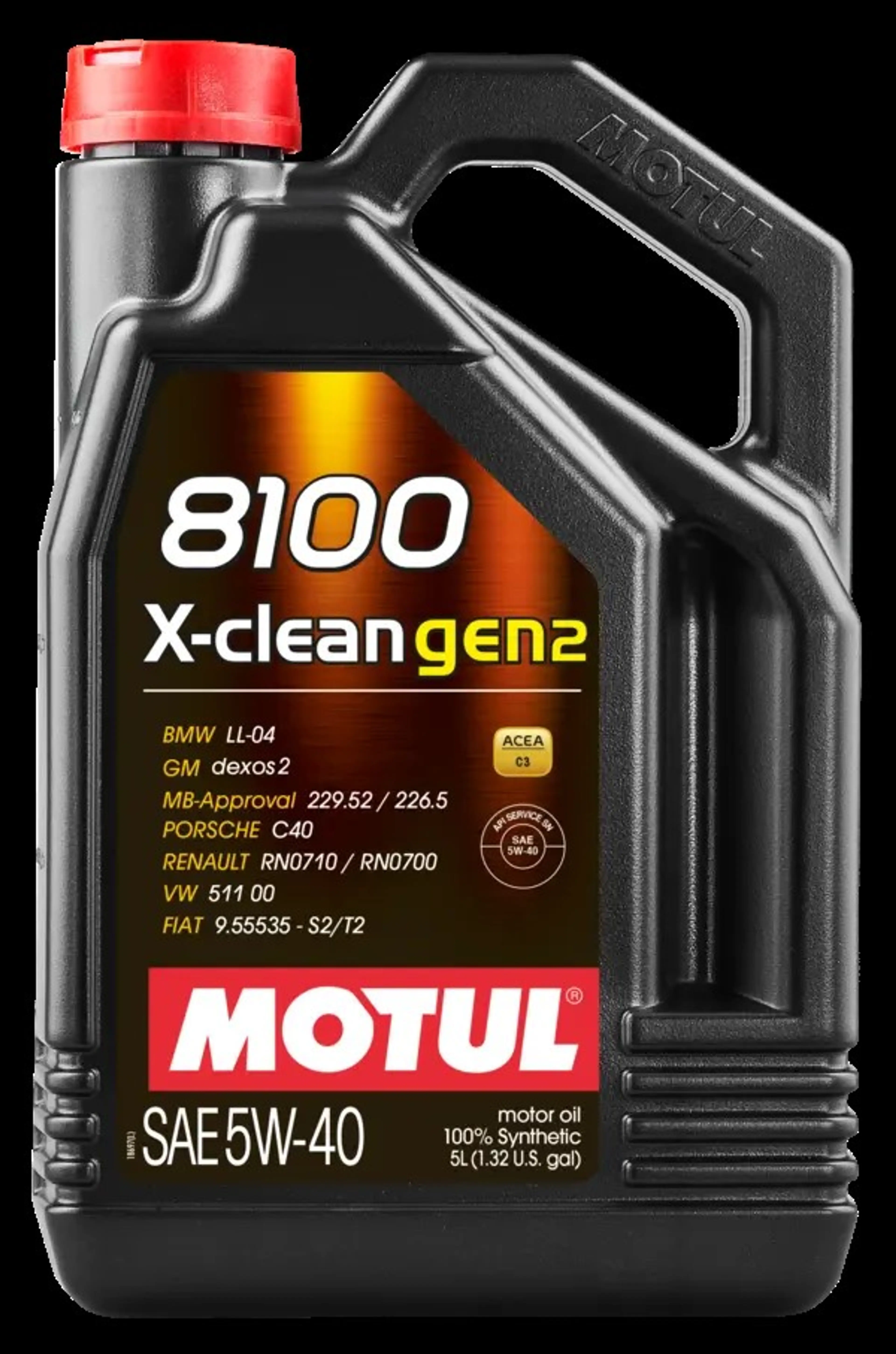 MOTUL 8100 X-CLEAN GEN2 5W-40 5L