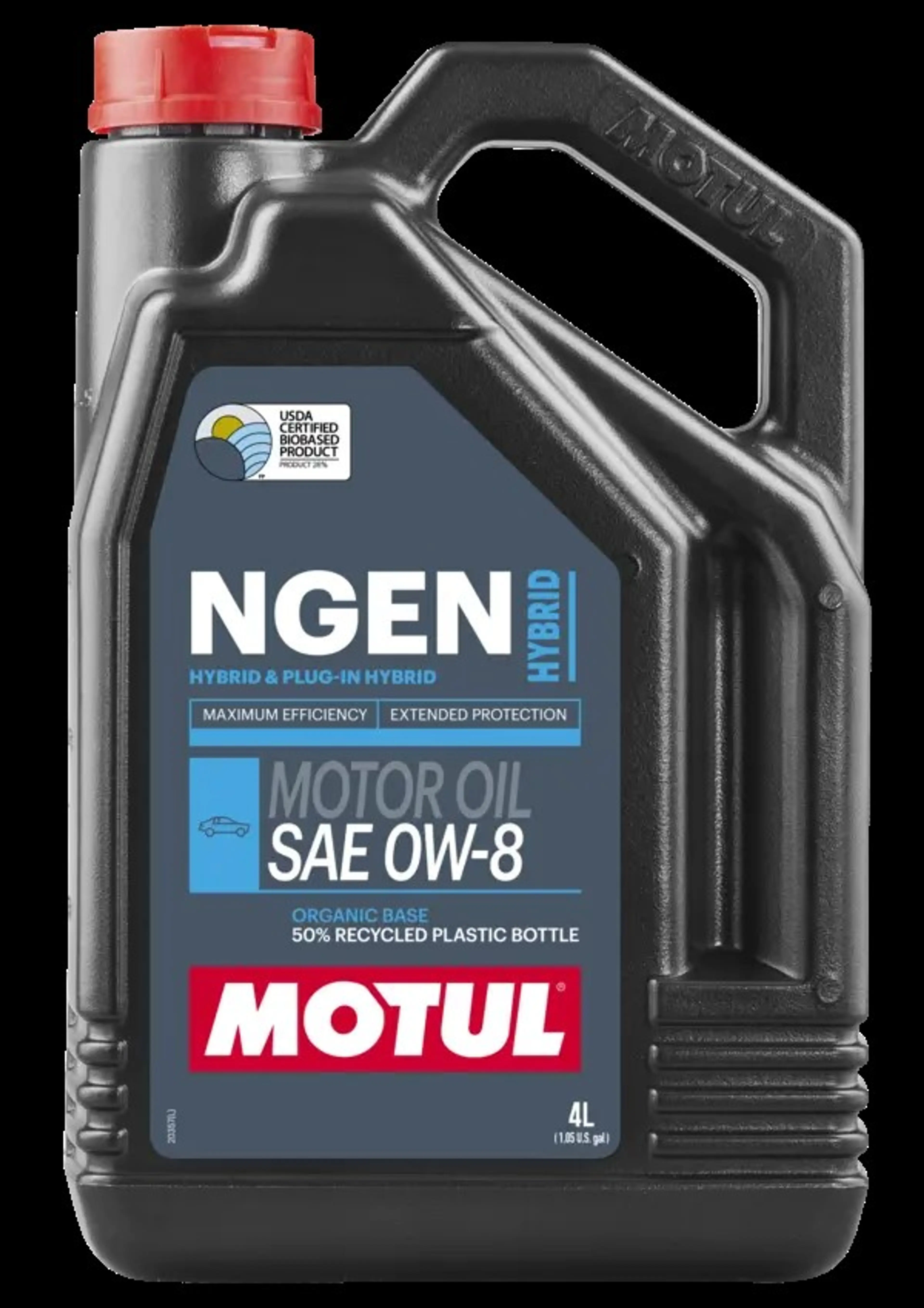 MOTUL NGEN HYBRID 0W-8 4L