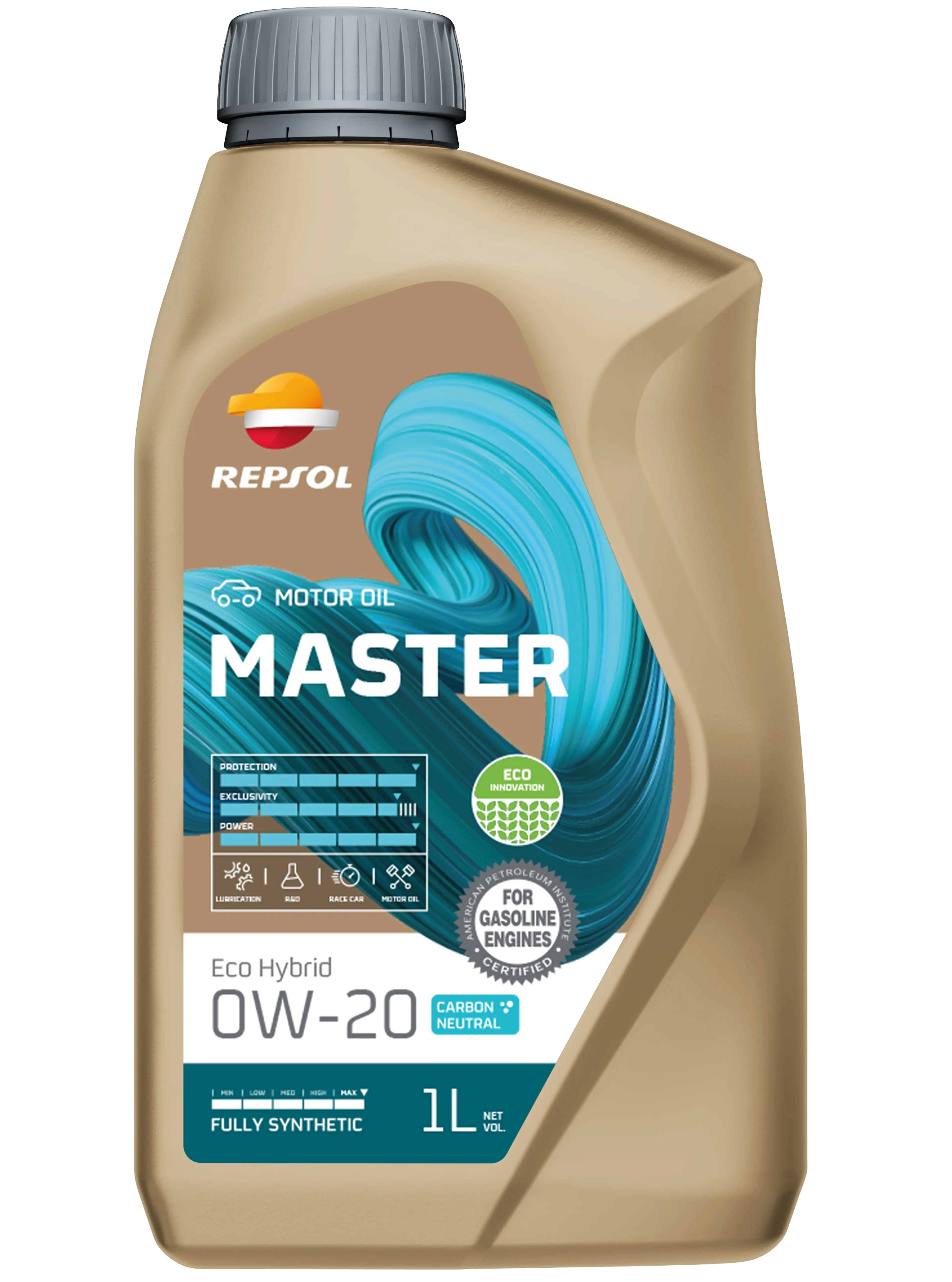 REPSOL MASTER ECO HYBRID 0W-20 1L