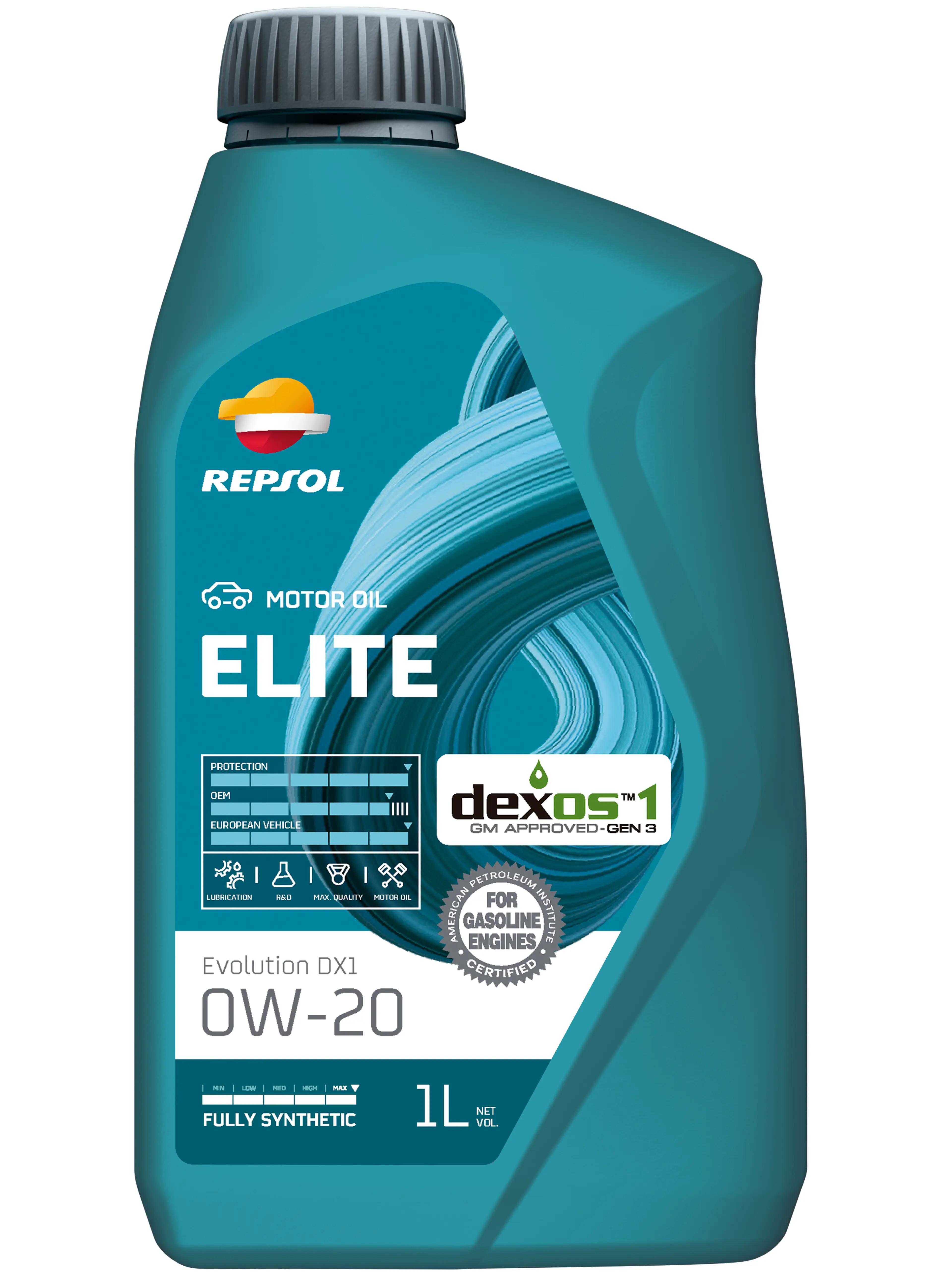 REPSOL ELITE EVOLUTION DX1 0W-20 1L